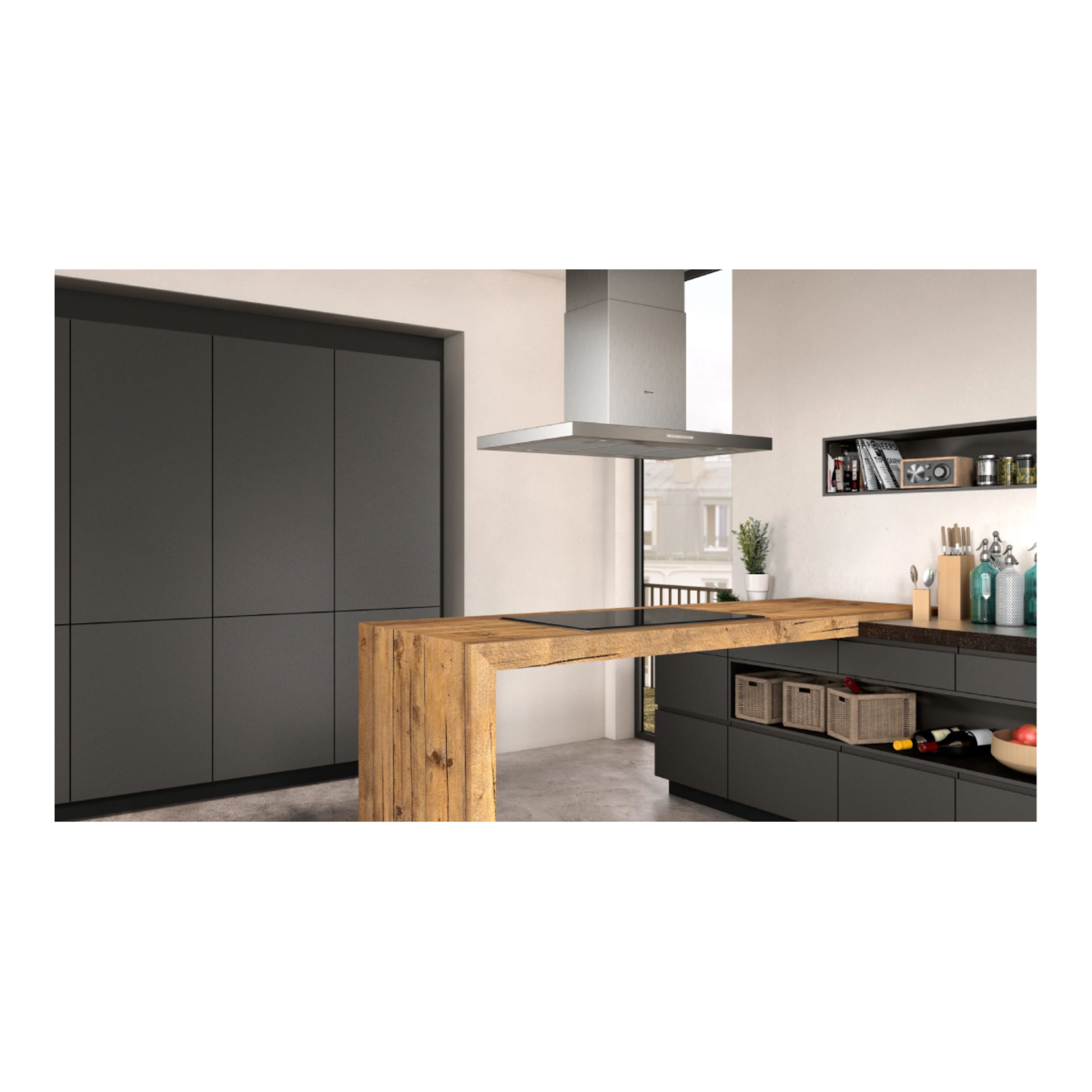 NEFF I95BBE2N0 Απορροφητήρας Νησίδα 90cm, Inox  | Neff| Image 4