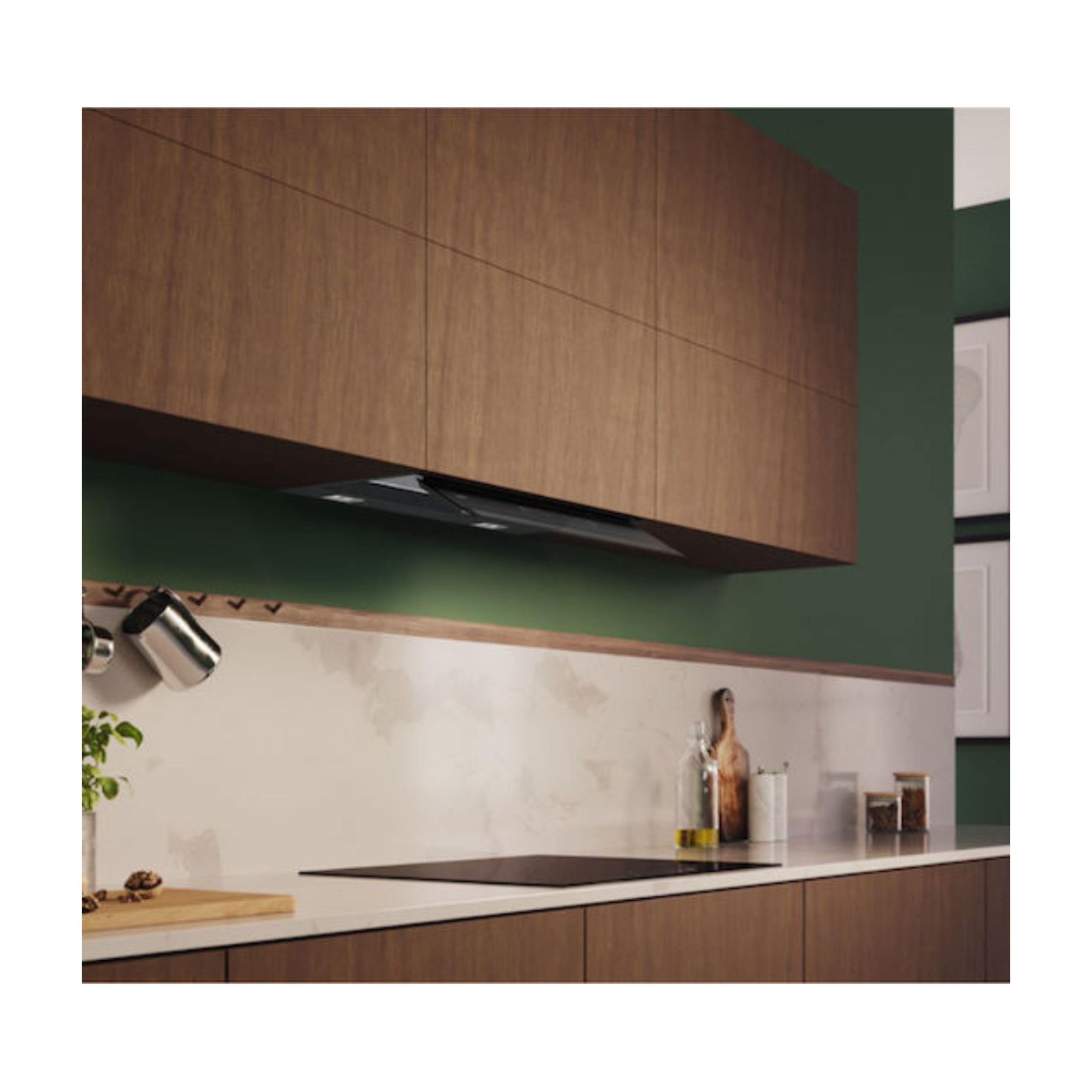 NEFF D69XET2S5 Canopy Εντοιχιζόμενος Απορροφητήρας 60cm, Μαύρο Ματ  | Neff| Image 2