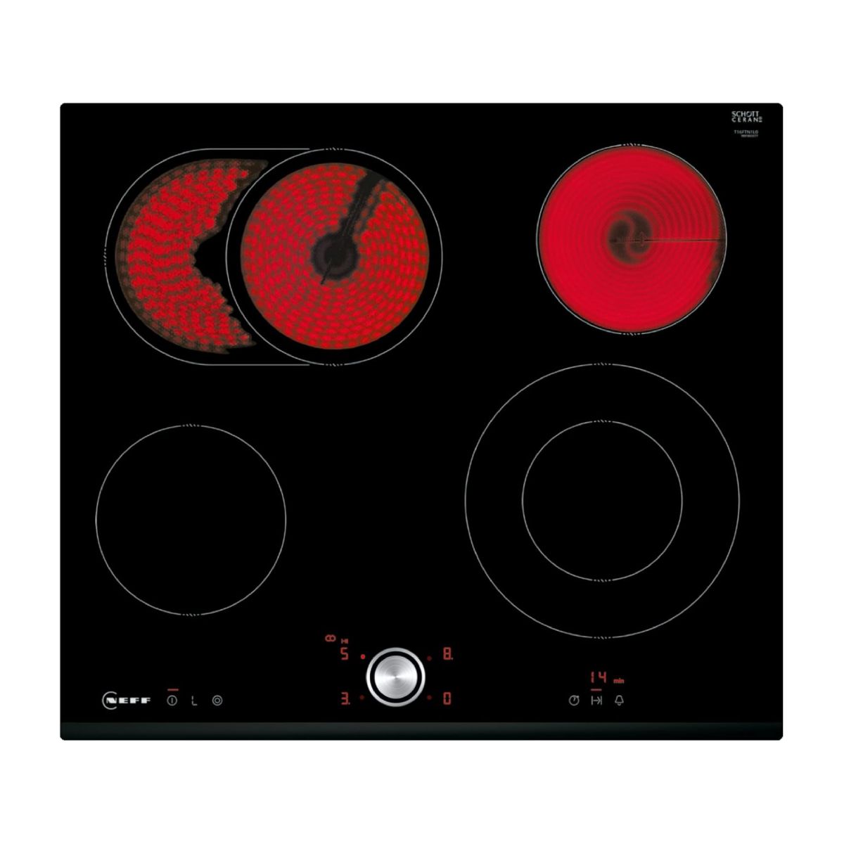 NEFF T16FTN1L0 Κεραμική Εστία, 60cm | Neff| Image 1