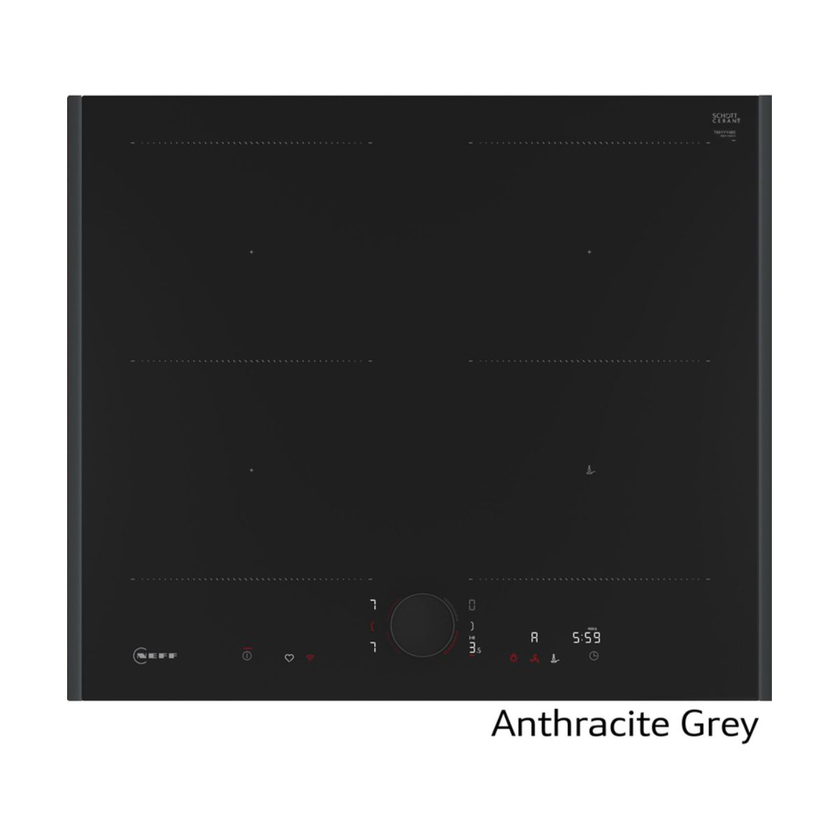 NEFF T66YYY4B0 Full Flex Επαγωγική Εστία 60cm, Μαύρο Ματ | Neff| Image 2