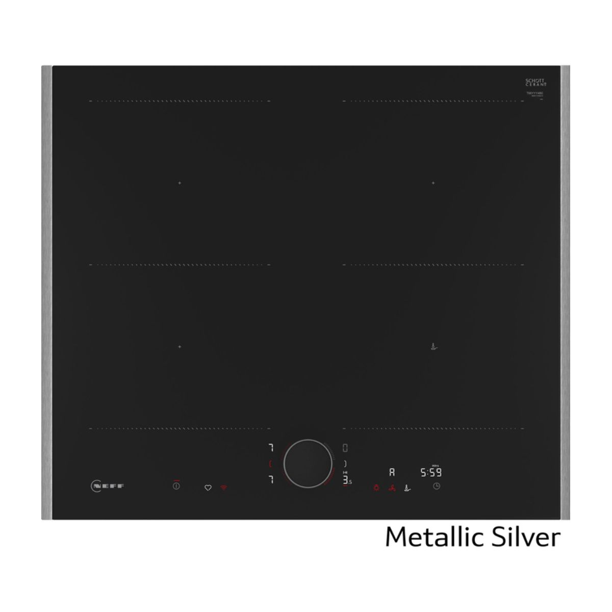 NEFF T66YYY4B0 Full Flex Επαγωγική Εστία 60cm, Μαύρο Ματ | Neff| Image 4