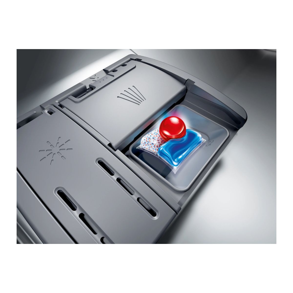 BOSCH SMP4ECC72S Εντοιχιζόμενο Πλυντήριο Πιάτων 60cm, Μαύρο Inox | Bosch| Image 5