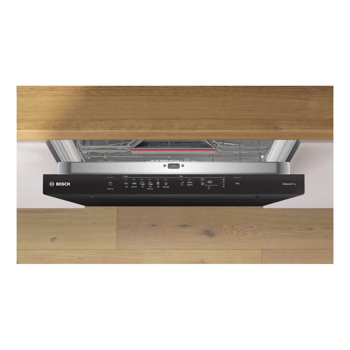 BOSCH SMP4ECC72S Εντοιχιζόμενο Πλυντήριο Πιάτων 60cm, Μαύρο Inox | Bosch| Image 3