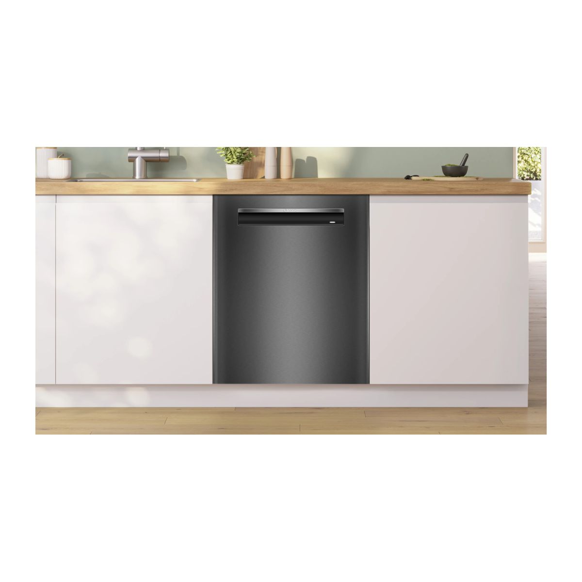 BOSCH SMP4ECC72S Εντοιχιζόμενο Πλυντήριο Πιάτων 60cm, Μαύρο Inox | Bosch| Image 2