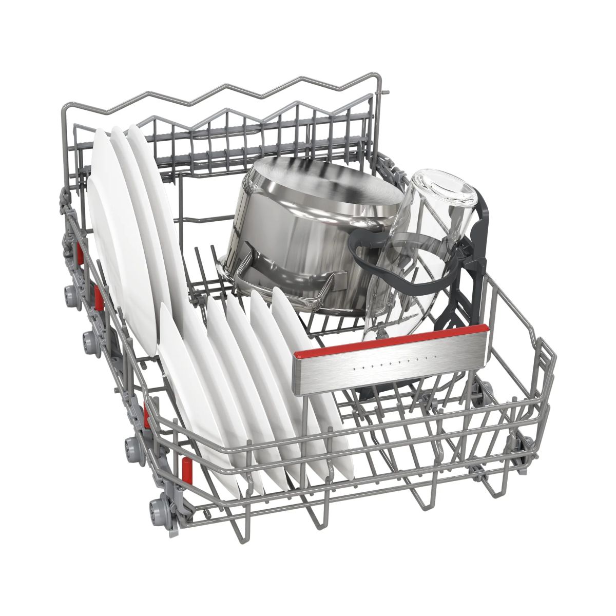 BOSCH SPI6EMS21E Ημιεντοιχιζόμενο Πλυντήριο Πιάτων 45cm, Brushed Steel  | Bosch| Image 5