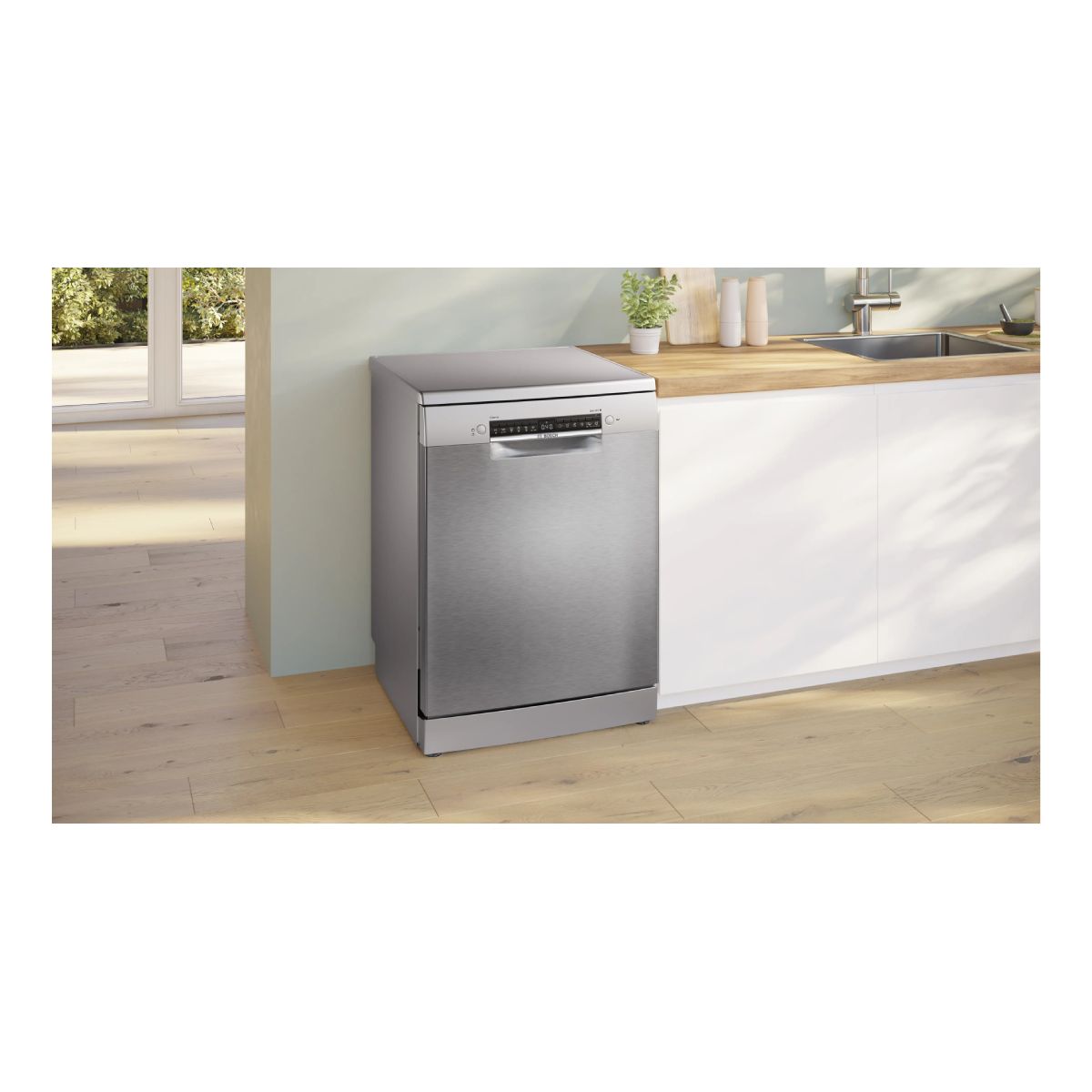 BOSCH SMS4HVI14E Ελεύθερο Πλυντήριο Πιάτων 60cm, Inox  | Bosch| Image 2