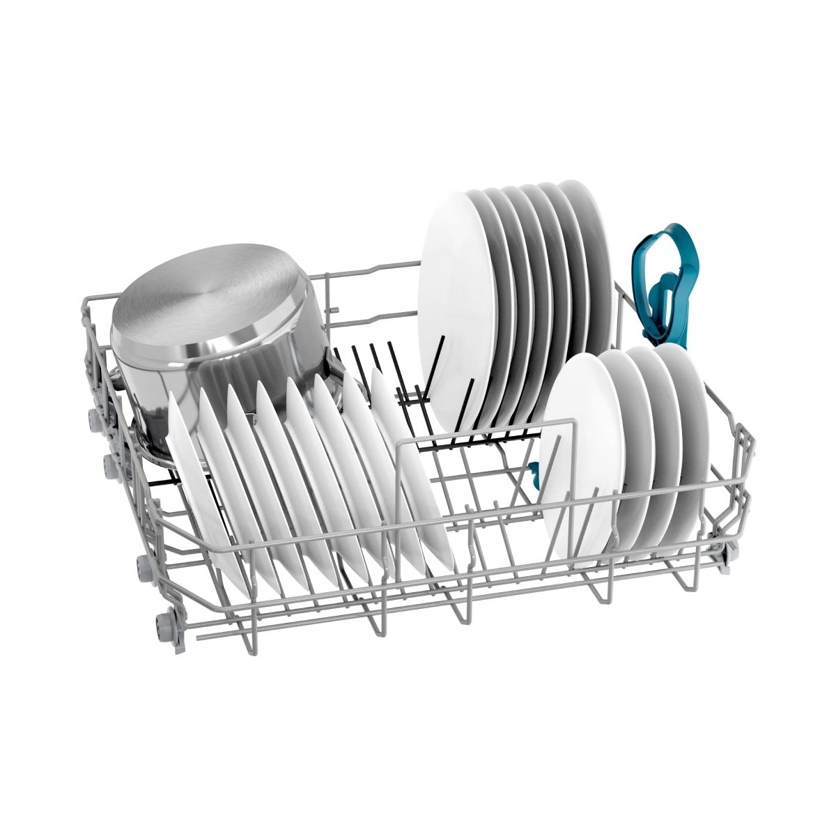 PITSOS DIF61I02 Ημιεντοιχιζόμενο Πλυντήριο Πιάτων 60cm, Brushed Steel | Pitsos| Image 6