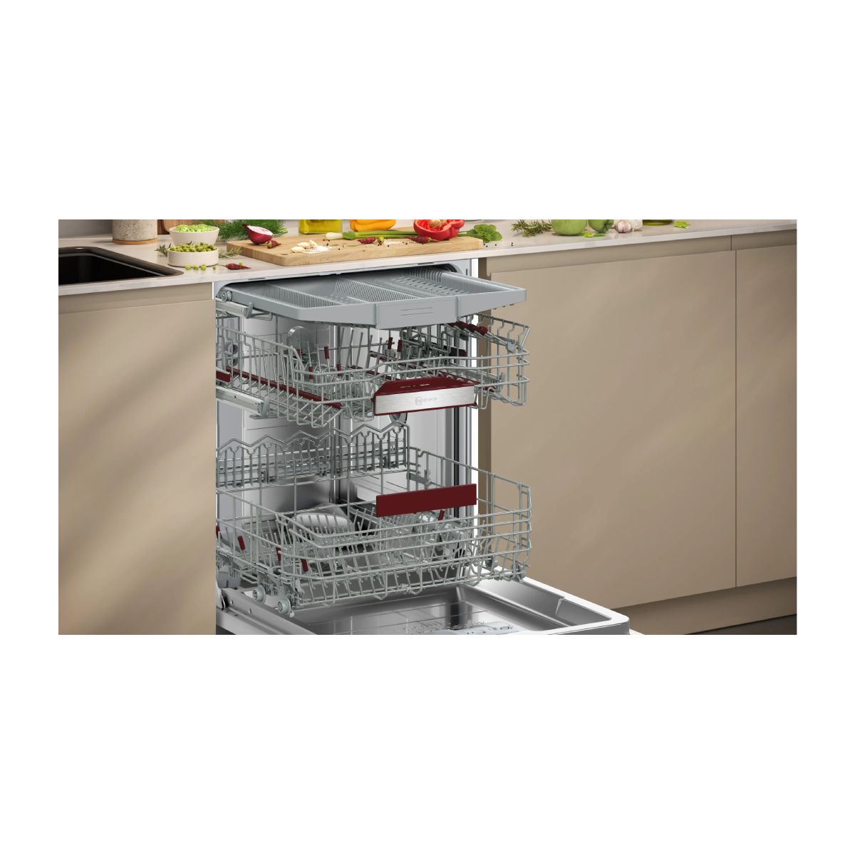NEFF S177ZCX18E Πλήρως Εντοιχιζόμενος Πλυντήριο Πιάτων, 60cm | Neff| Image 3
