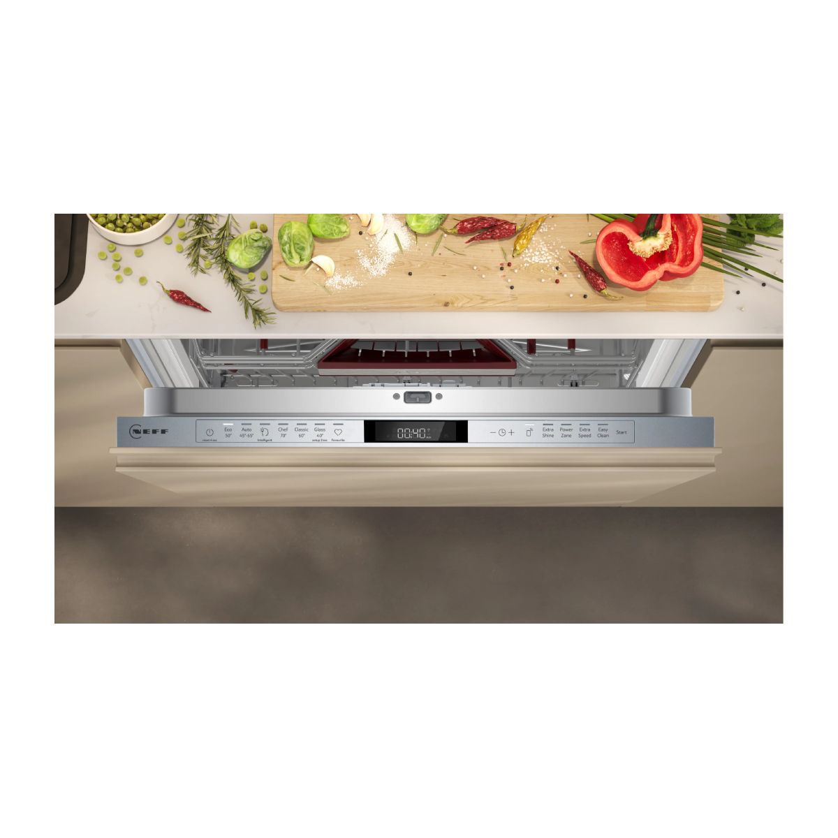 NEFF S177ZCX18E Πλήρως Εντοιχιζόμενος Πλυντήριο Πιάτων, 60cm | Neff| Image 4