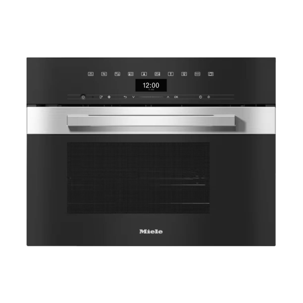 MIELE DGM7440 Εντοιχιζόμενος Φούρνος Ατμού, Ανοξείδωτο CleanSteel, 40 λίτρων | Miele| Image 1
