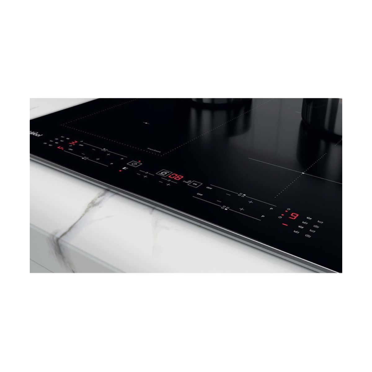 WHIRLPOOL WL B5860 AL Induction Hob, Black  | Whirlpool| Image 4