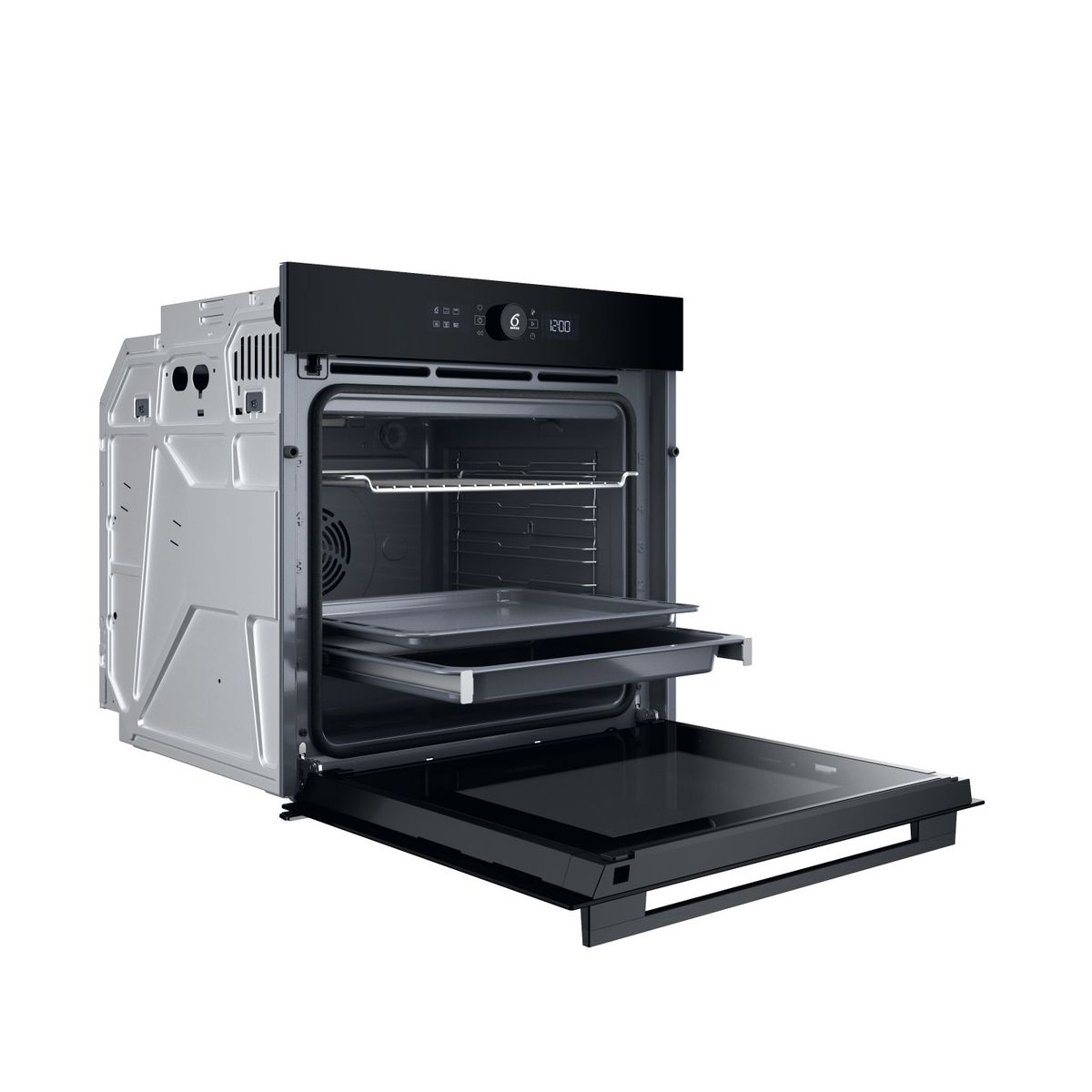 WHIRLPOOL WOI5S8PM1SBA Εντοιχιζόμενος Φούρνος με Πυρόλυση, Μαύρο  | Whirlpool| Image 3