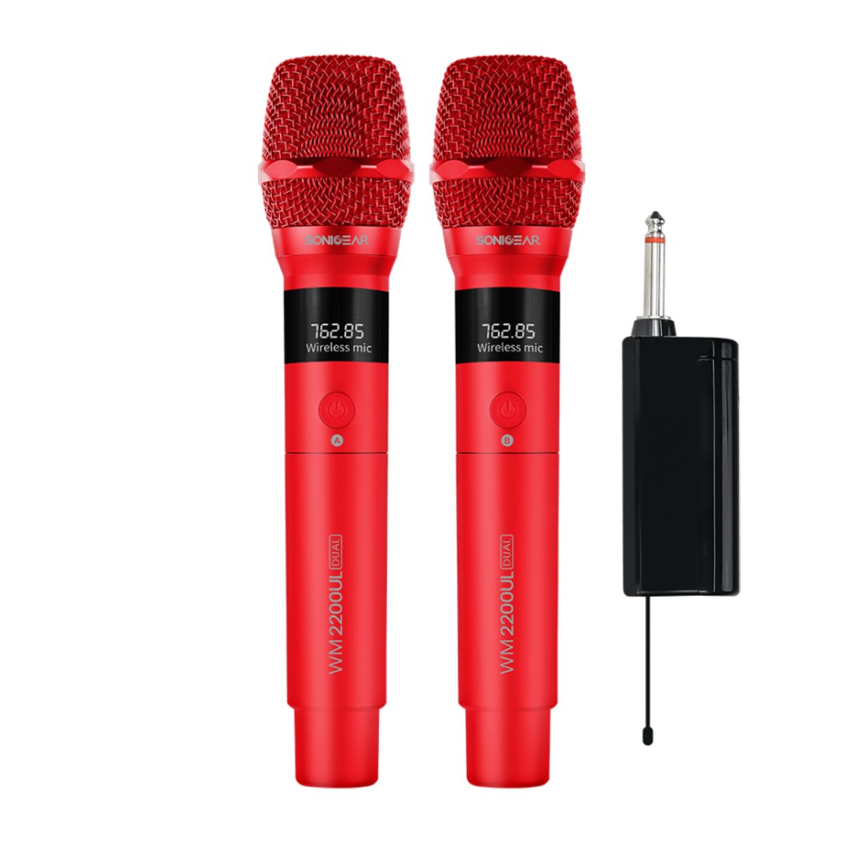 Image of suggested product: SONICGEAR WM2200UL Dual Rosso Διπλό Ασύρματο Μικρόφωνο, Κόκκινο