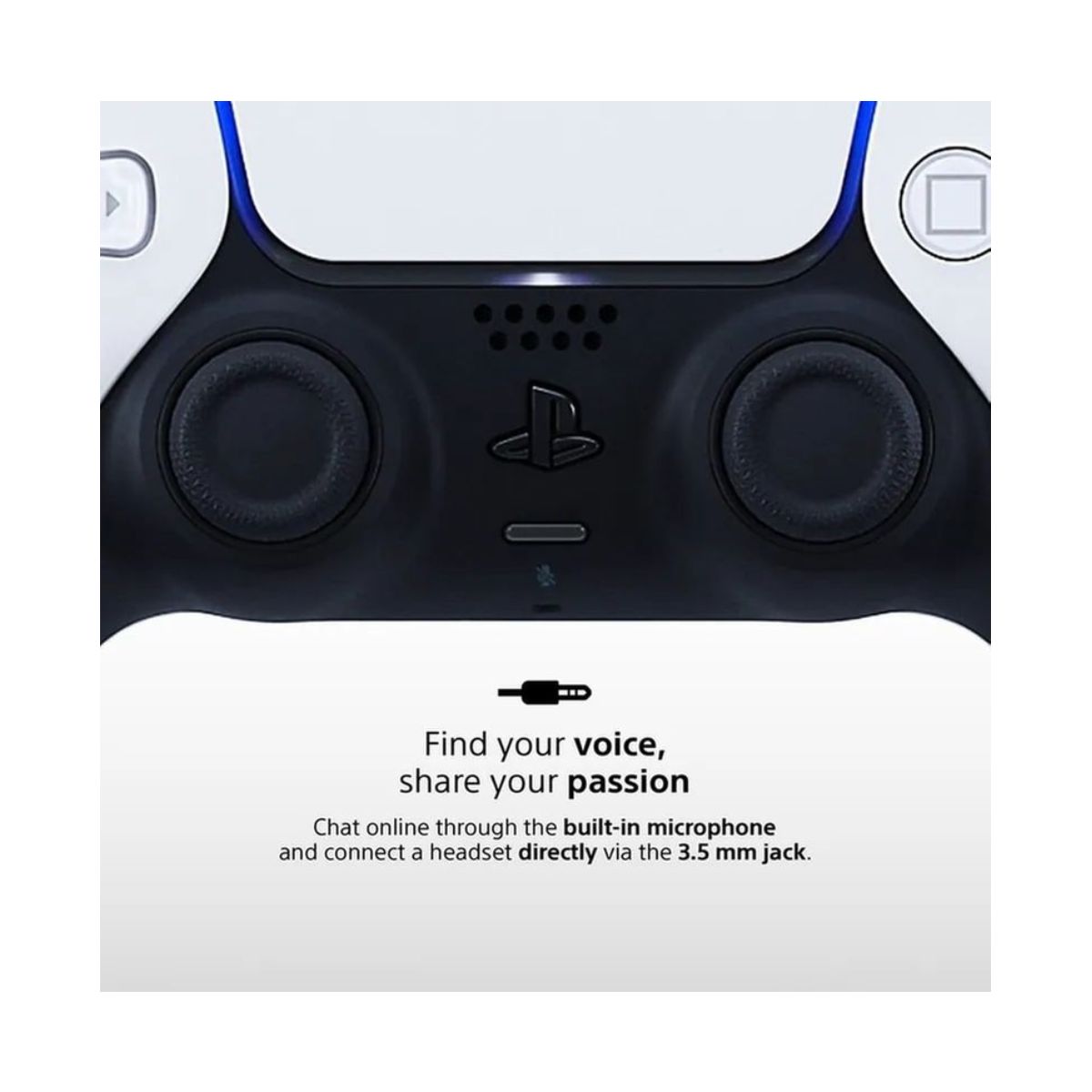 SONY HD01086 V3 PS5 DualSense Ασύρματος Μοχλός, Άσπρο | Sony| Image 4