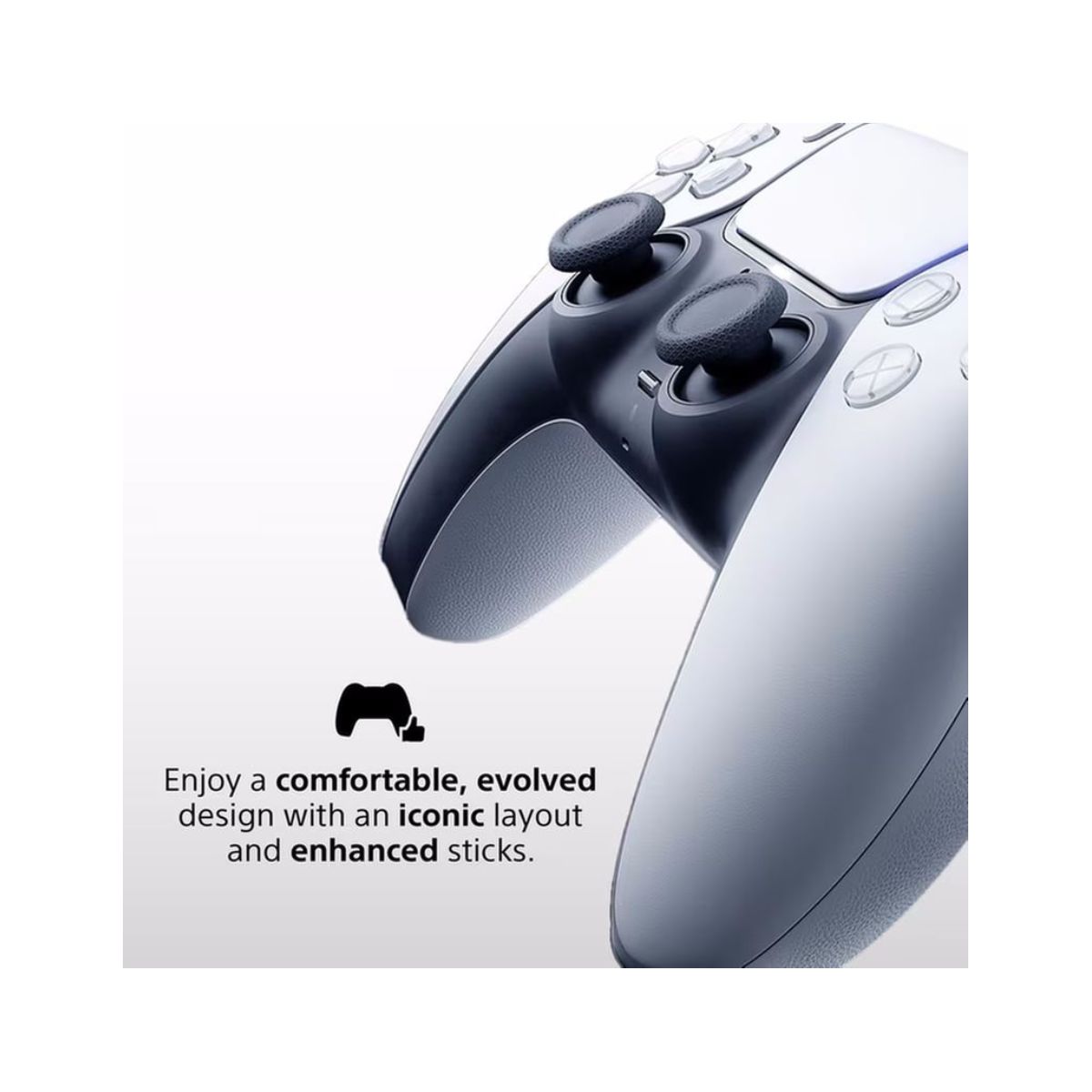 SONY HD01086 V3 PS5 DualSense Ασύρματος Μοχλός, Άσπρο | Sony| Image 5