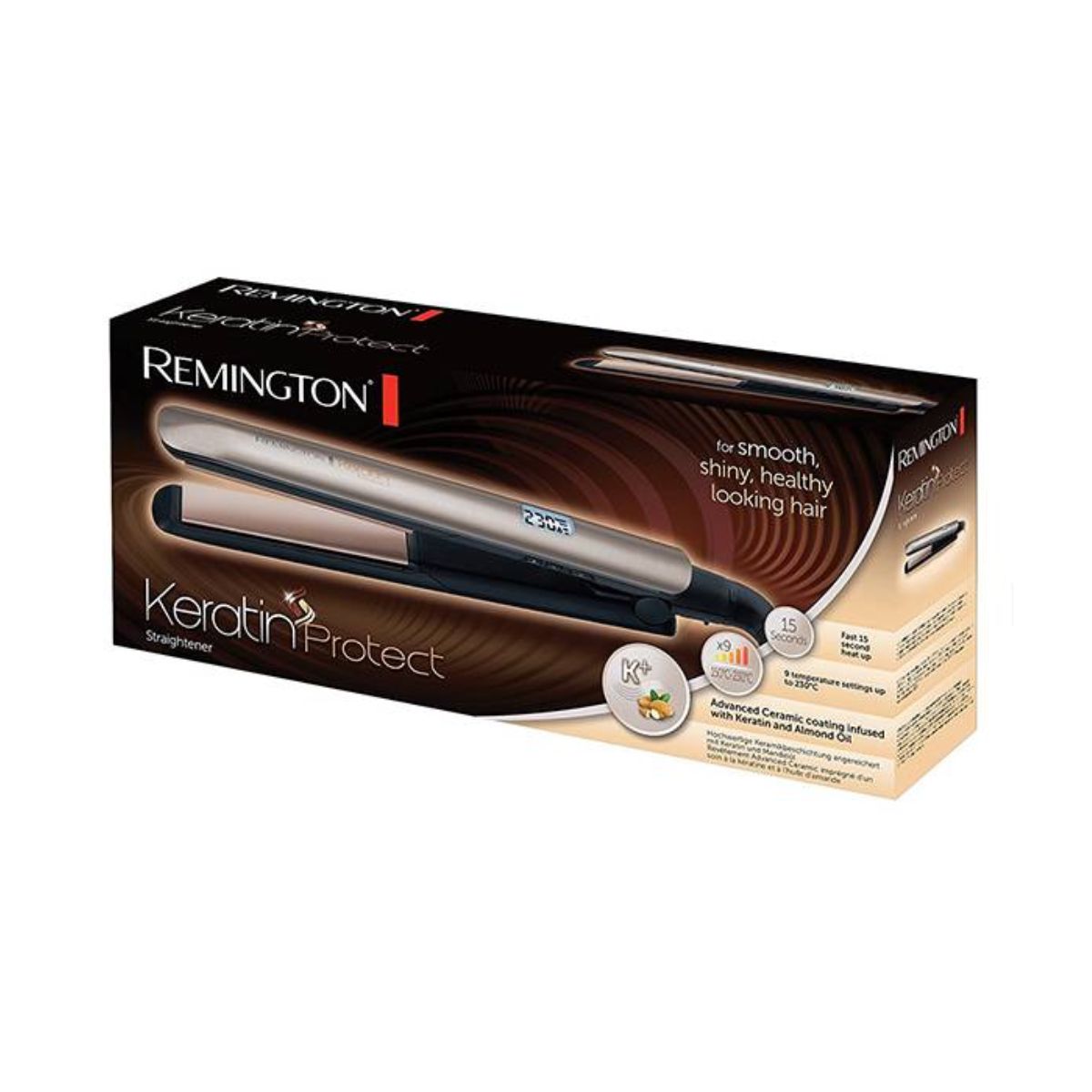 REMINGTON S8540 Σίδερο Μαλλιών για Ίσιωμα, Μαύρο | Remington| Image 2