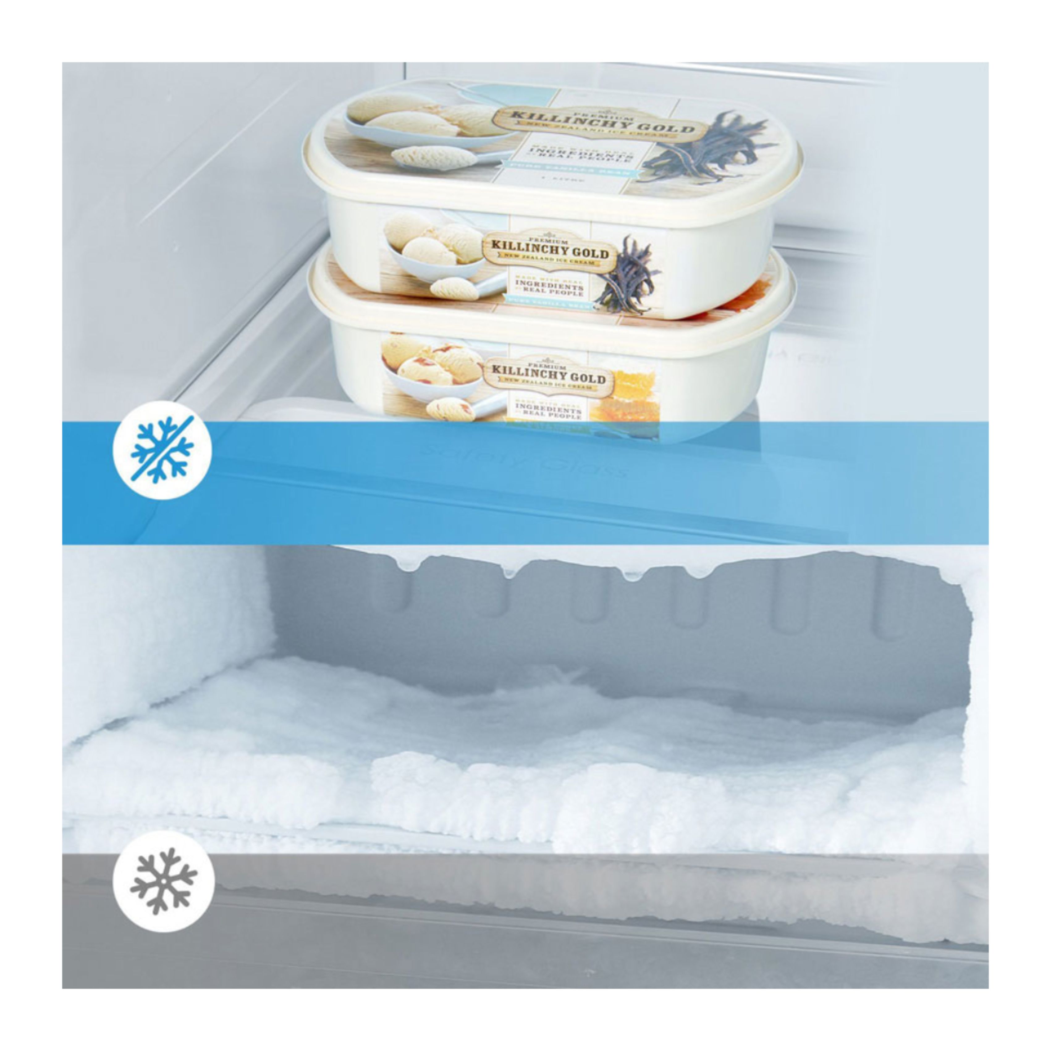 MIDEA MDRU385MTE46 Κατακόρυφος Καταψύκτης, Inox  | Midea| Image 4