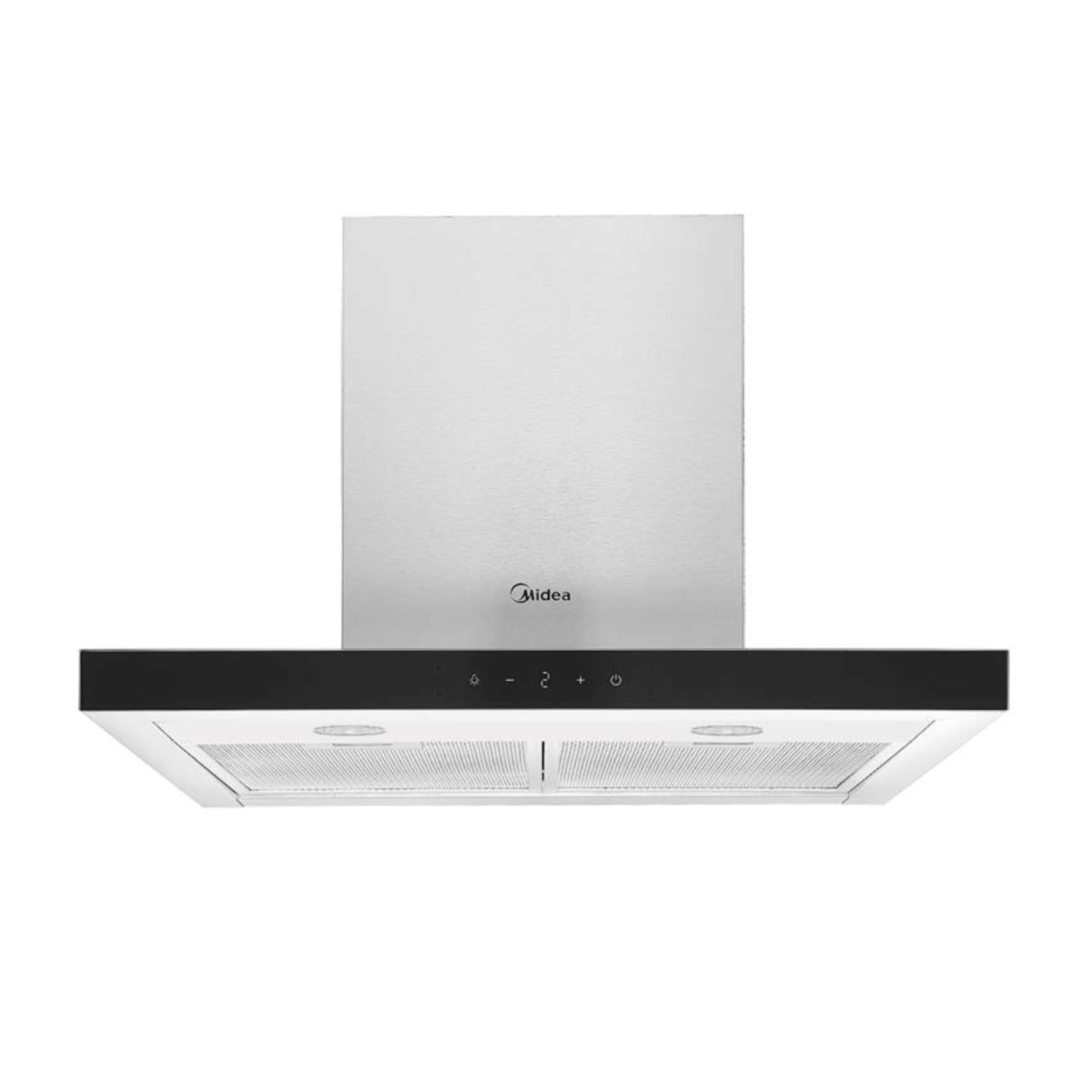 MIDEA MH60B4300B Απορρροφητήρας Τζάκι 60cm, Μαύρο Γυαλί | Midea| Image 1