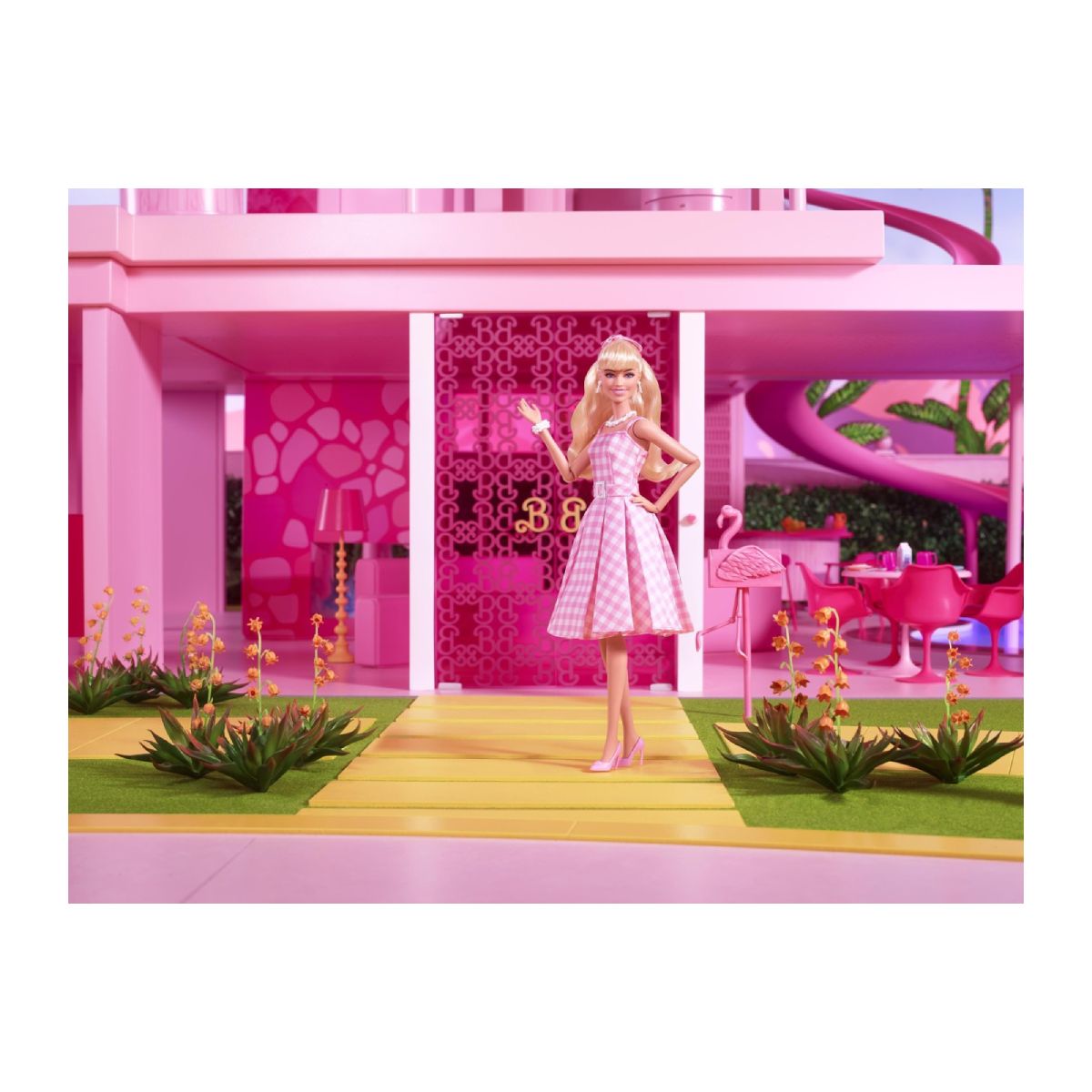 MATTEL 89724 Barbie Movie Κούκλα με Ροζ Gingham Καρό Φόρεμα | Mattel| Image 5