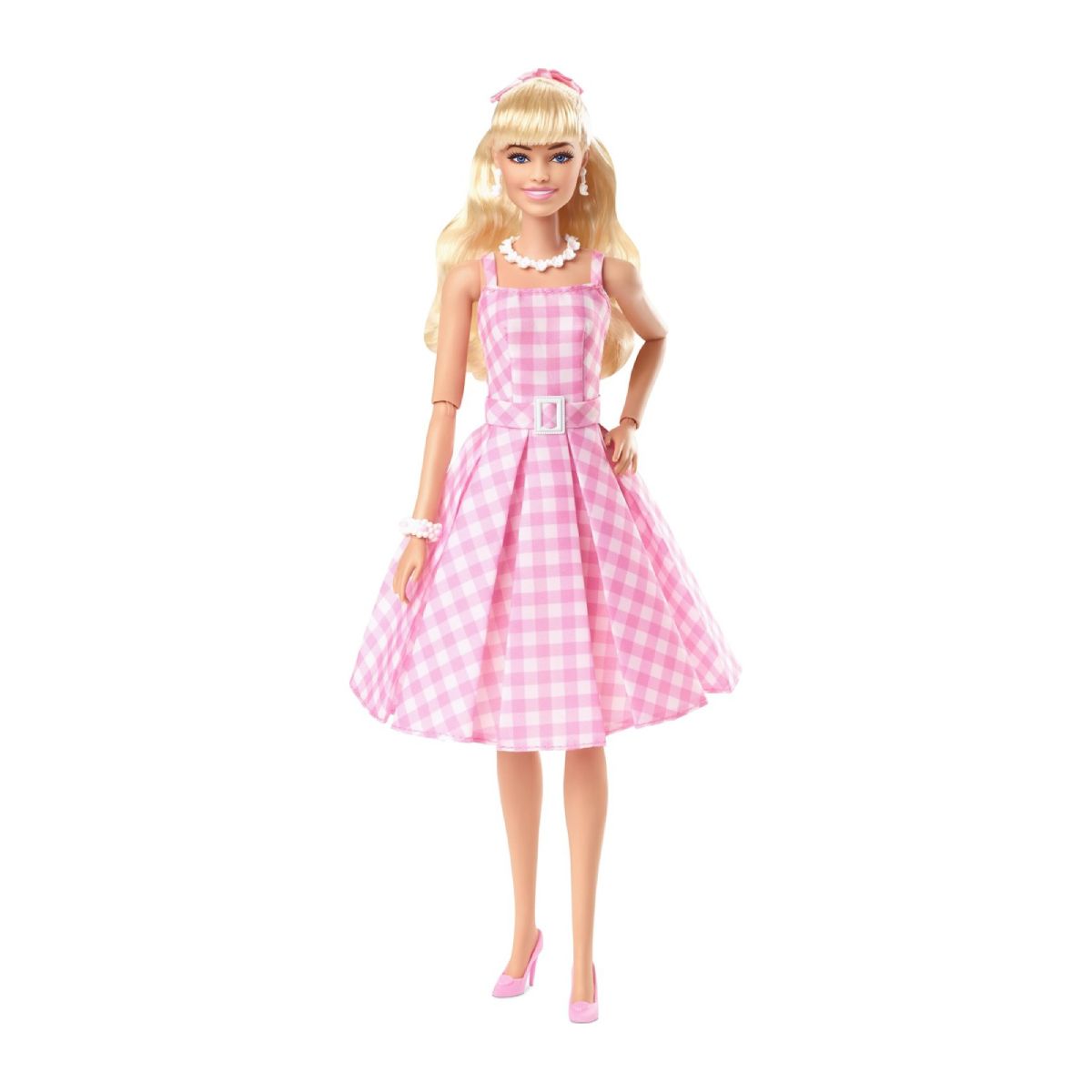 Image of suggested product: MATTEL 89724 Barbie Movie Doll with Pink Gingham Dress 