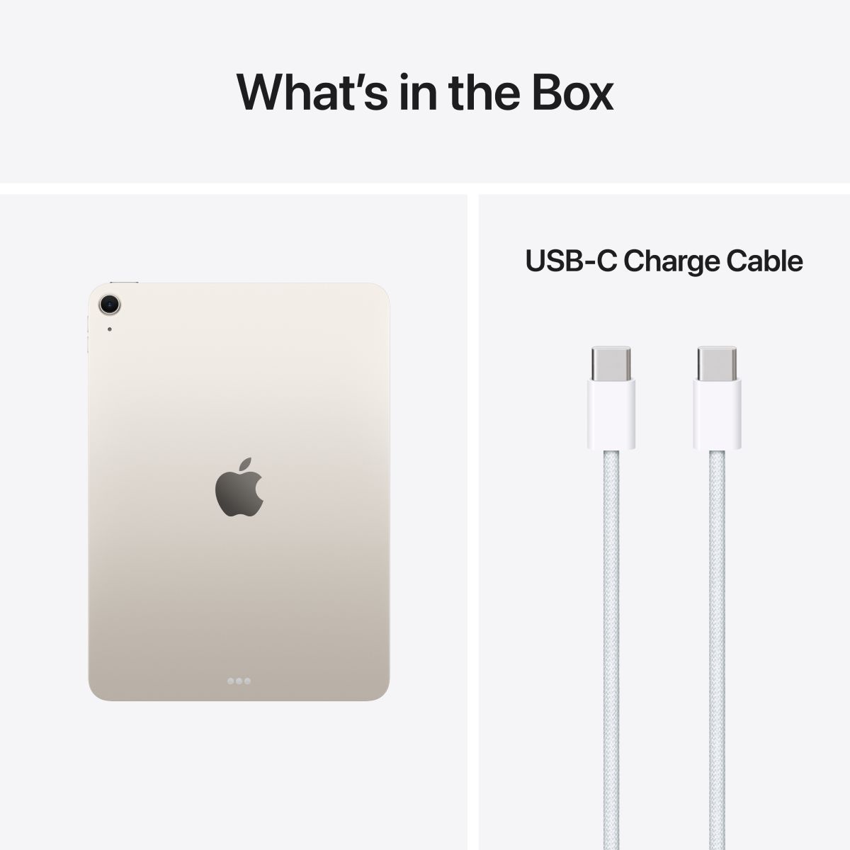 APPLE iPad Air 128GB 11" M4, Starlight | Apple| Image 3