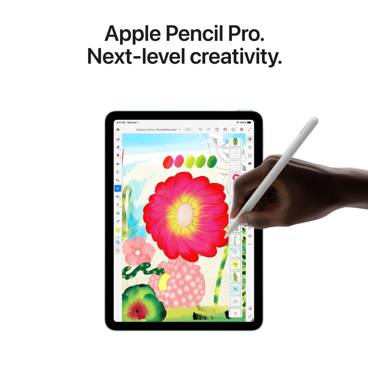 APPLE iPad Air 128GB 11" M4, Μωβ | Apple| Image 9