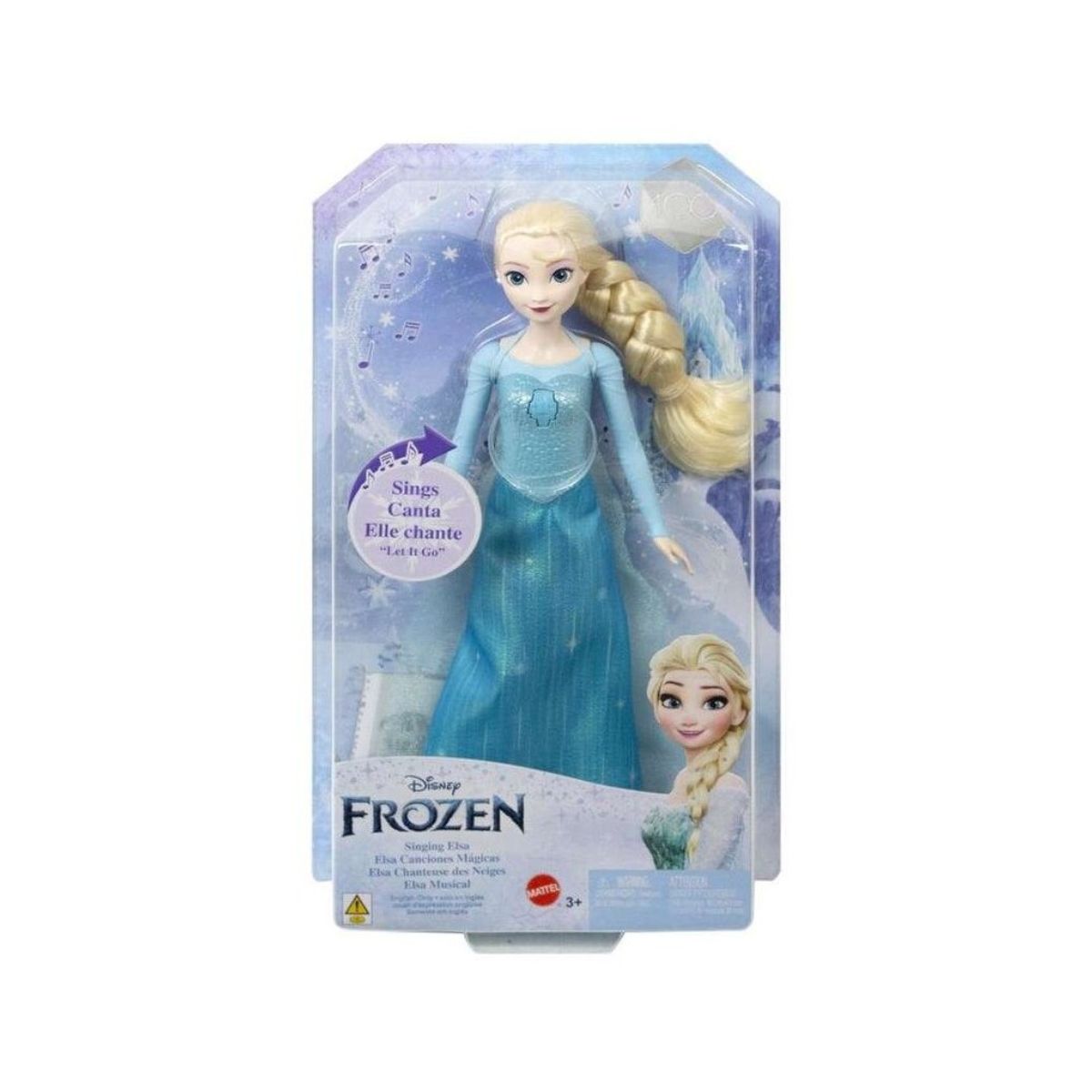 MATTEL 105539 Disney Κούκλα Frozen - Έλσα  | Mattel| Image 2