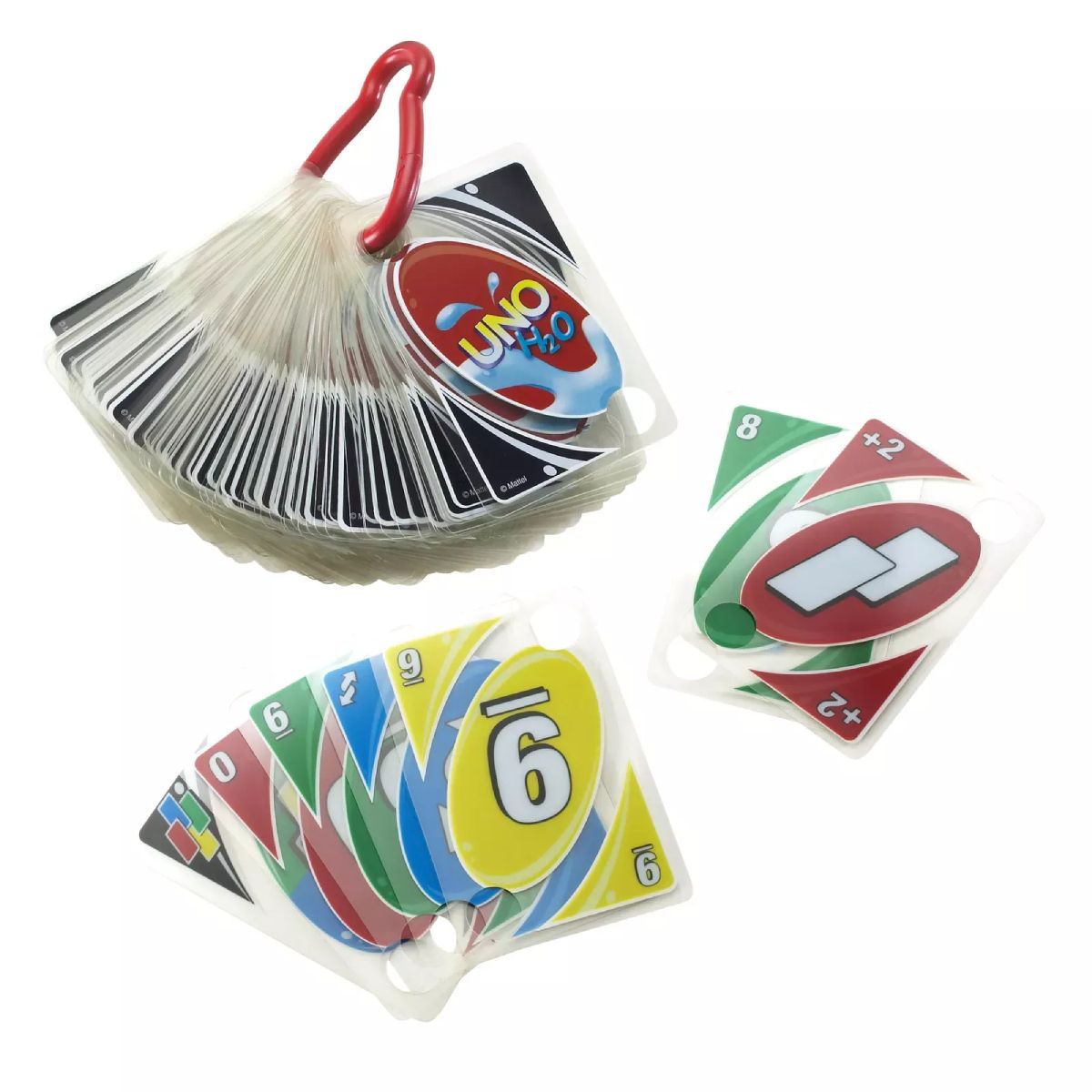 MATTEL 105678 Επιτραπέζιο Παιχνίδι με Αδιάβροχες Κάρτες UNO H2O To Go  | Mattel| Image 3