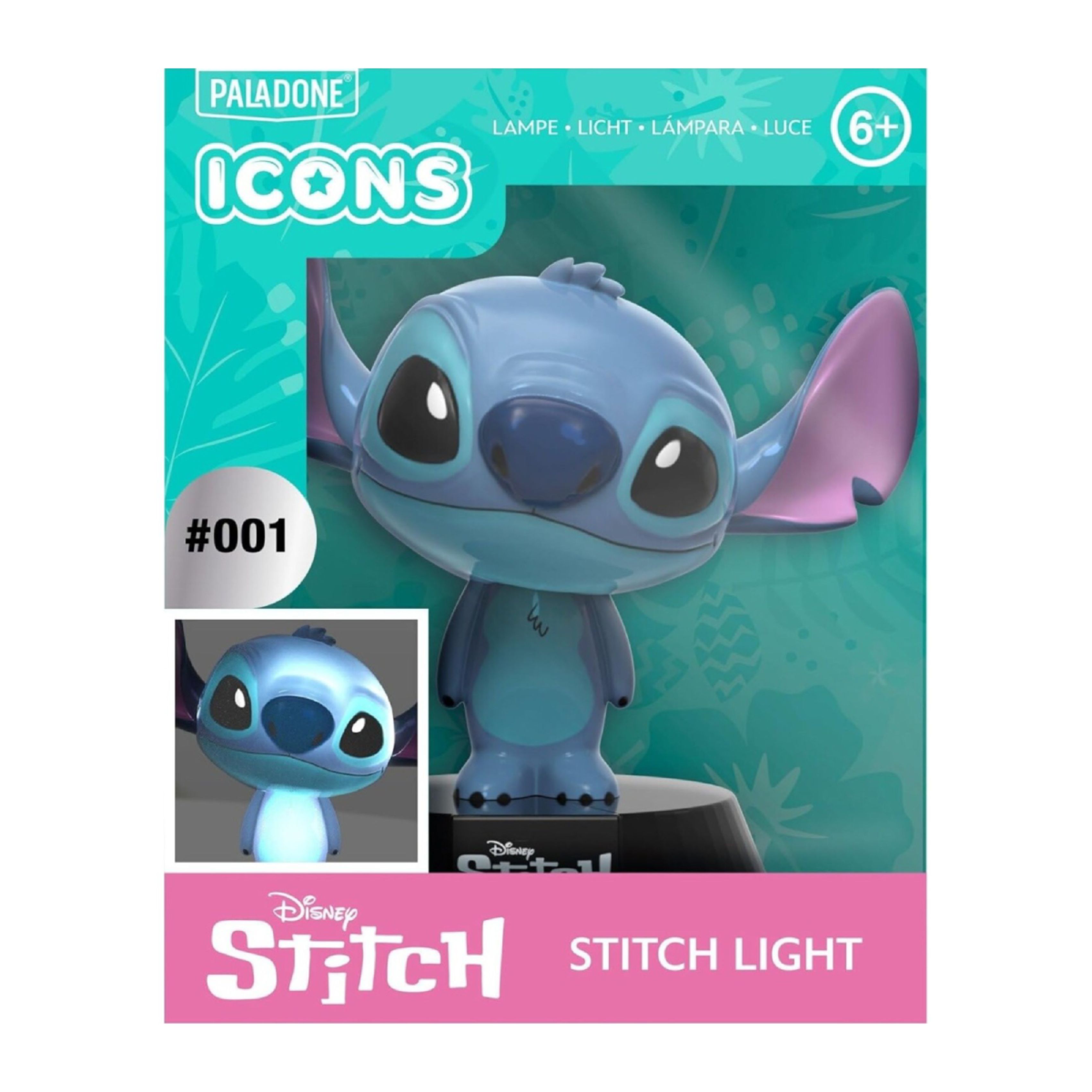 PALADONE 84899 Disney Stitch Icons Classics - Φωτιστικό Stitch Icon Light | Paladone| Image 1