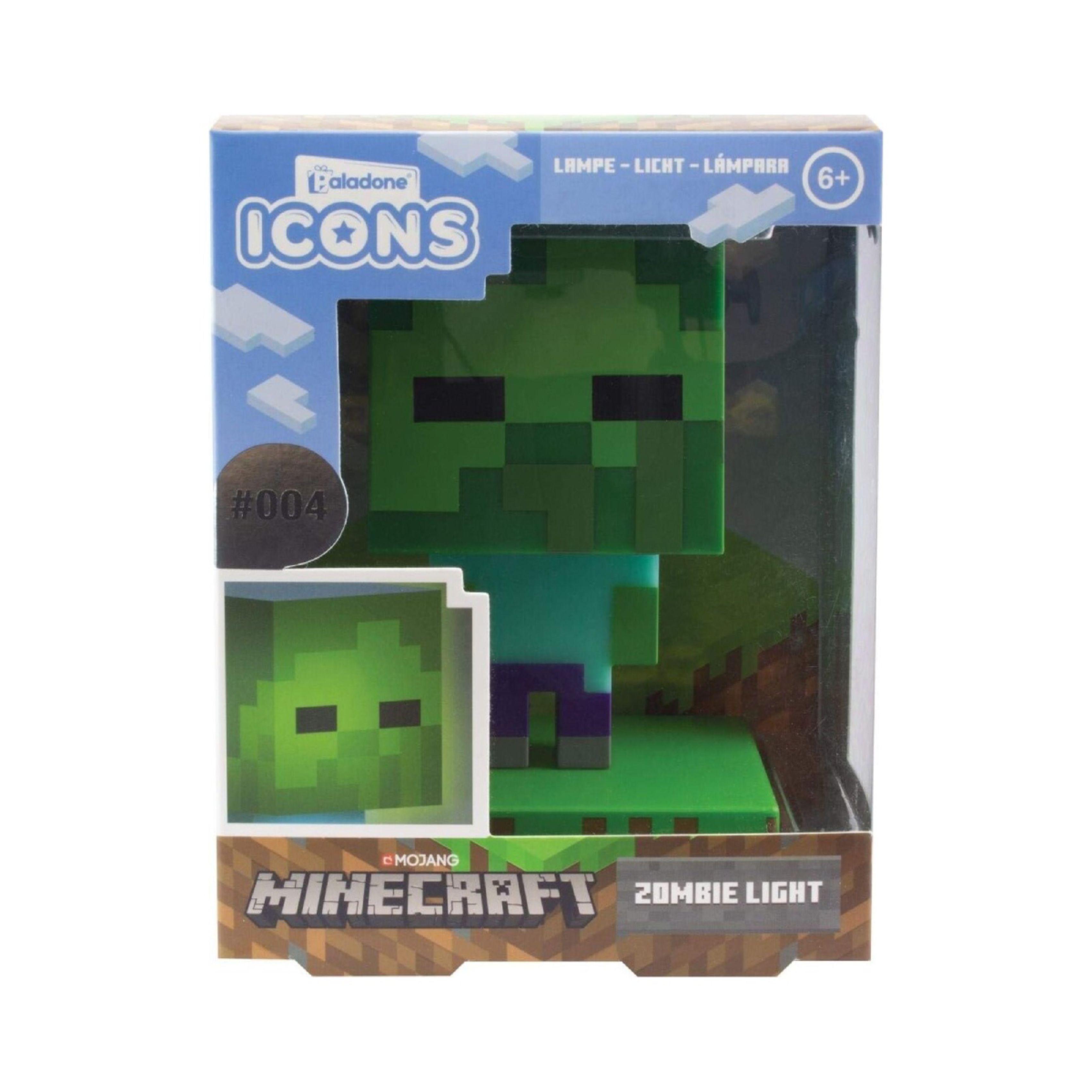 PALADONE 57528 Minecraft Minecraft – Zombie Icon Light Φωτιστικό | Paladone| Image 4