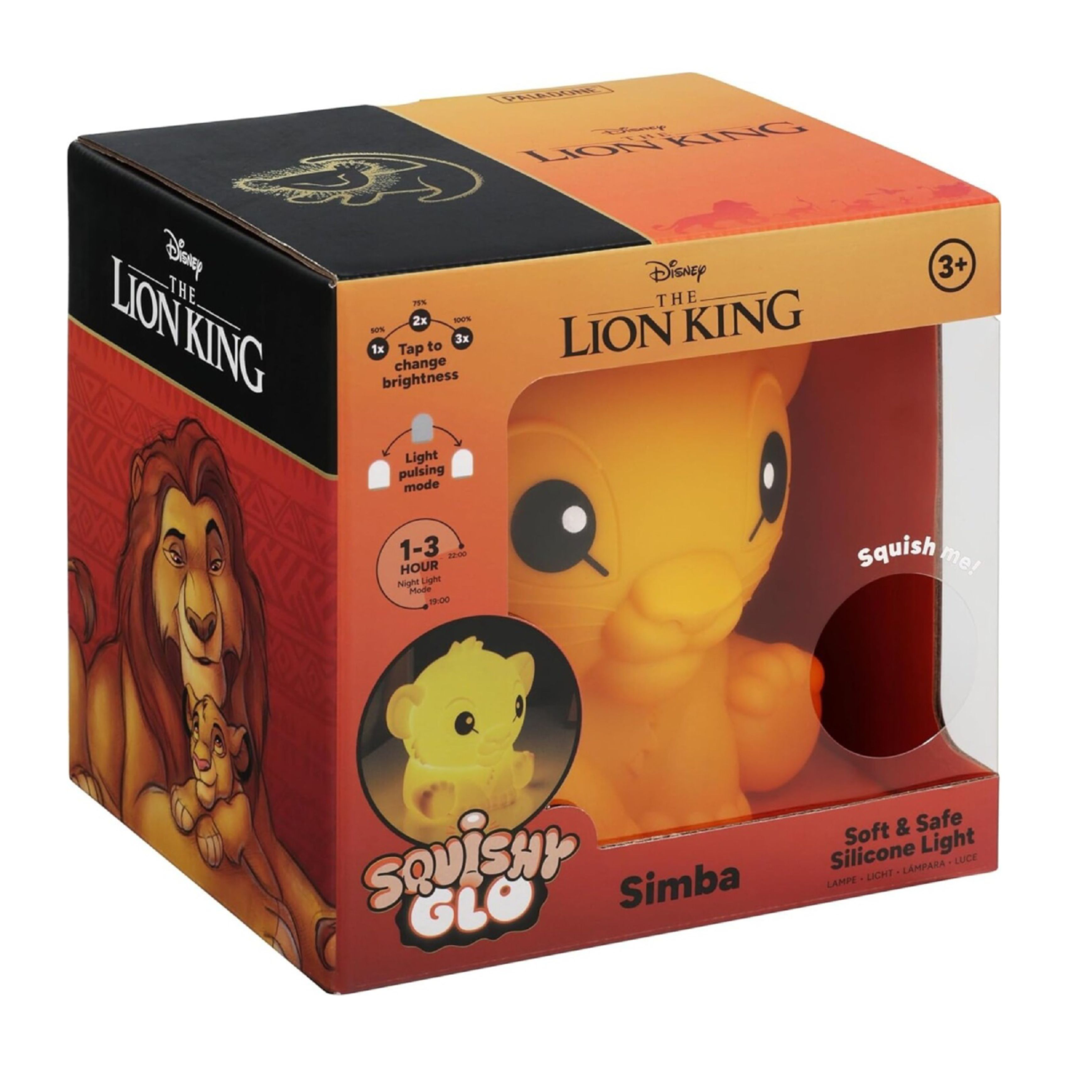 PALADONE 104451 Disney The Lion King – Επαναφορτιζόμενο Φωτιστικό Σιλικόνης The Lion King | Paladone| Image 1