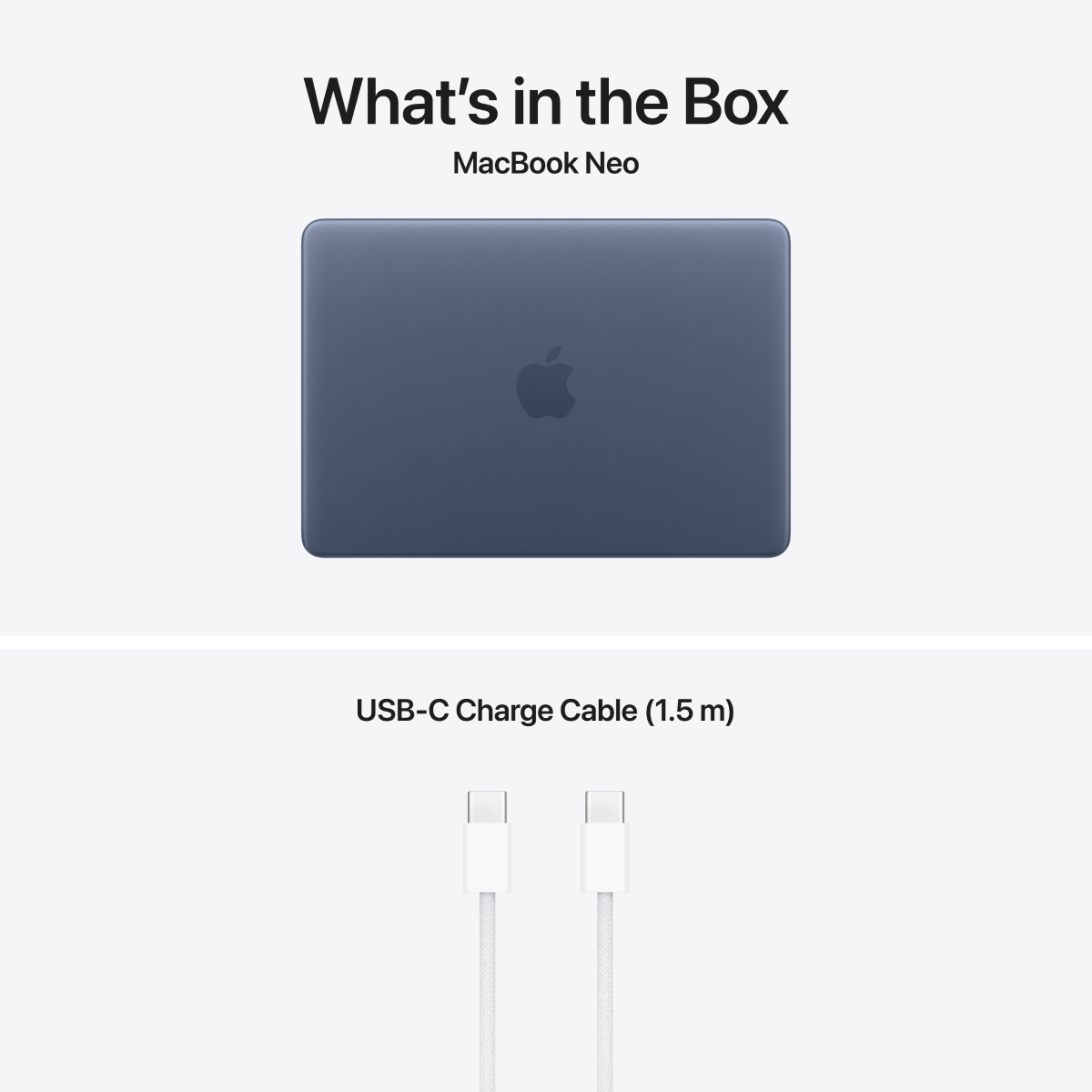APPLE MacBook Neo A18 Pro Φορητός Υπολογιστής 512GB 13", Indigo | Apple| Image 3