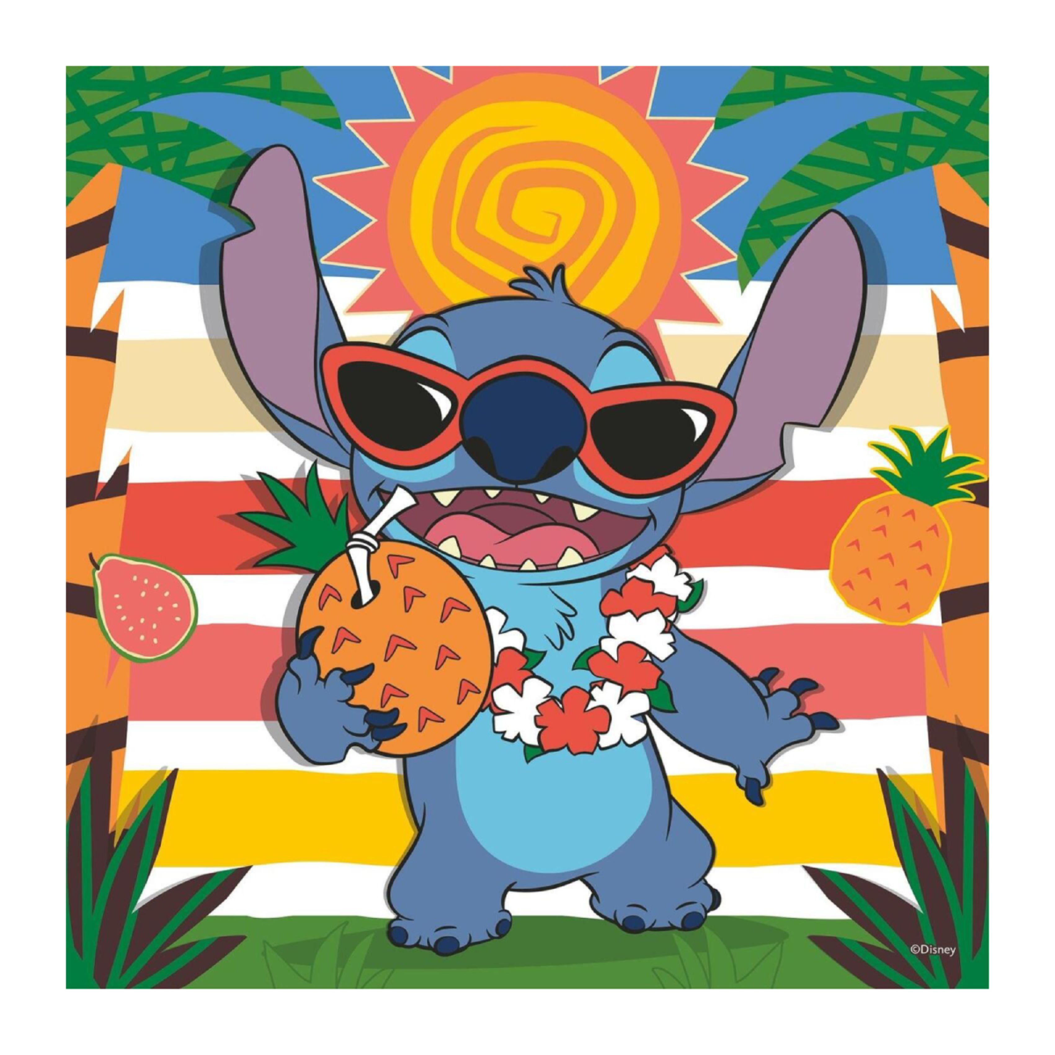 RAVENSBURGER 107726 SΣετt 3 Παζλ Disney Stitch Aloha | Ravensburger| Image 4