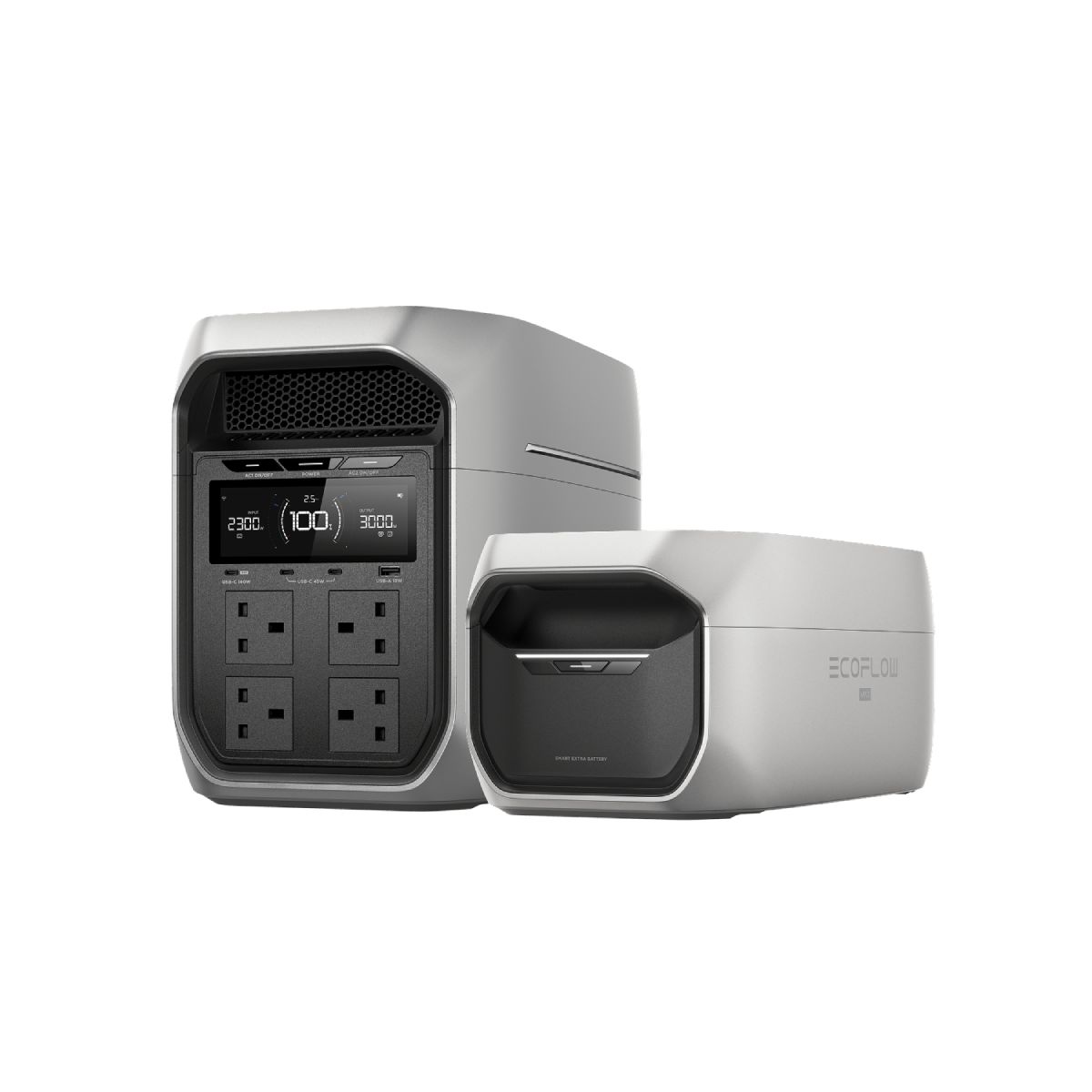ECOFLOW Delta 3 Max Portable Power Station, 2400 Watts | Ecoflow| Image 3