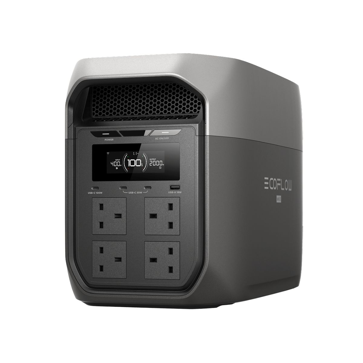ECOFLOW Delta 3 Max Portable Power Station, 2400 Watts | Ecoflow| Image 2