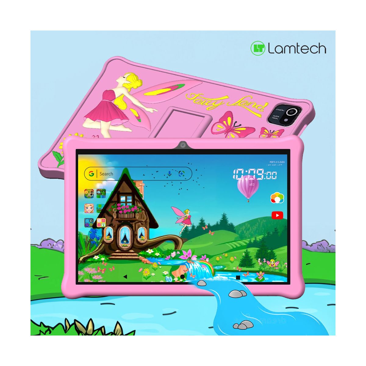 LAMTECH LAM980282 Παιδικό Τάμπλετ 64GB 10", Ροζ | Lamtech| Image 3