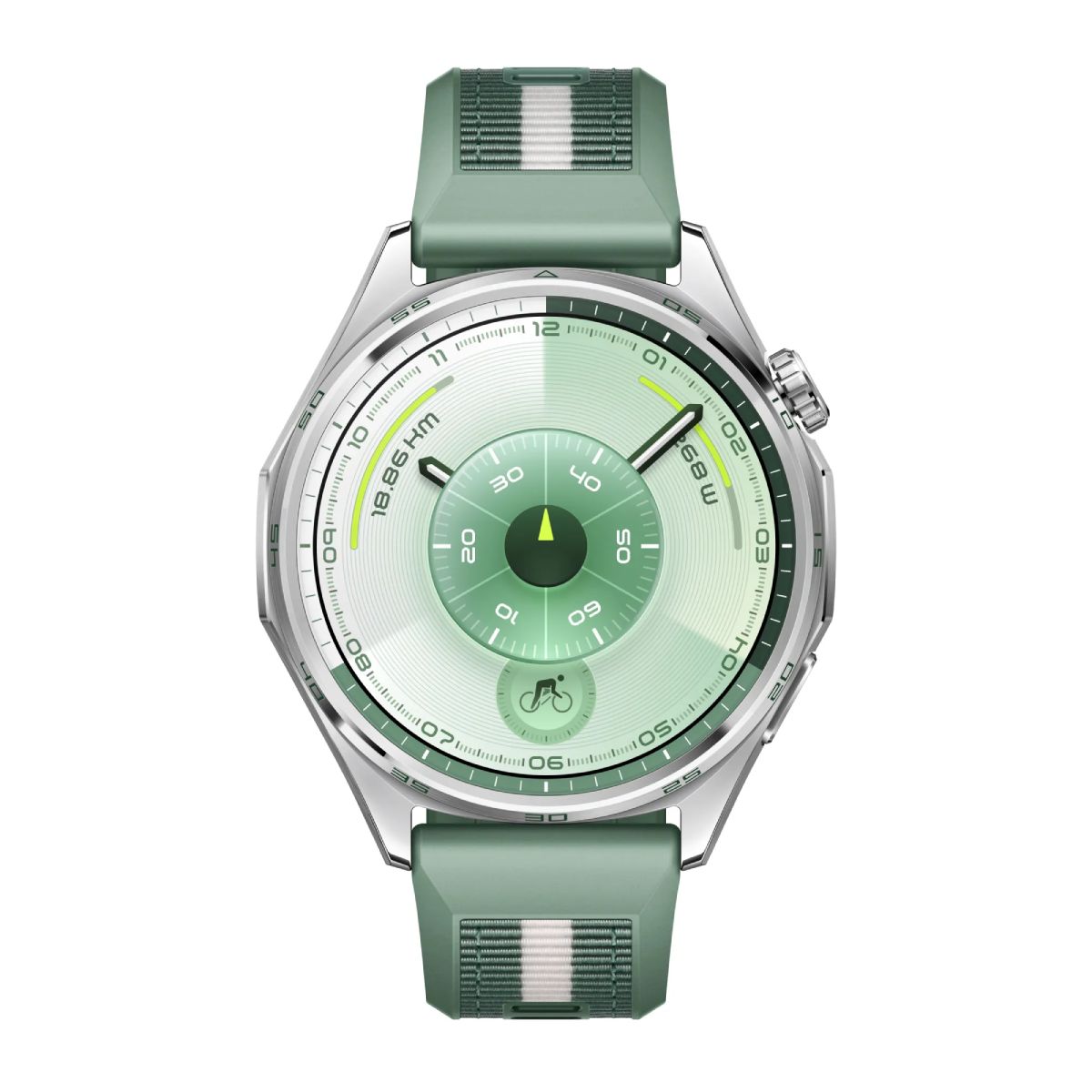 Image of suggested product: HUAWEI 55020FTV Watch GT 6 Smartwatch 46 mm, Πράσινο Υφασμάτινο Λουράκι