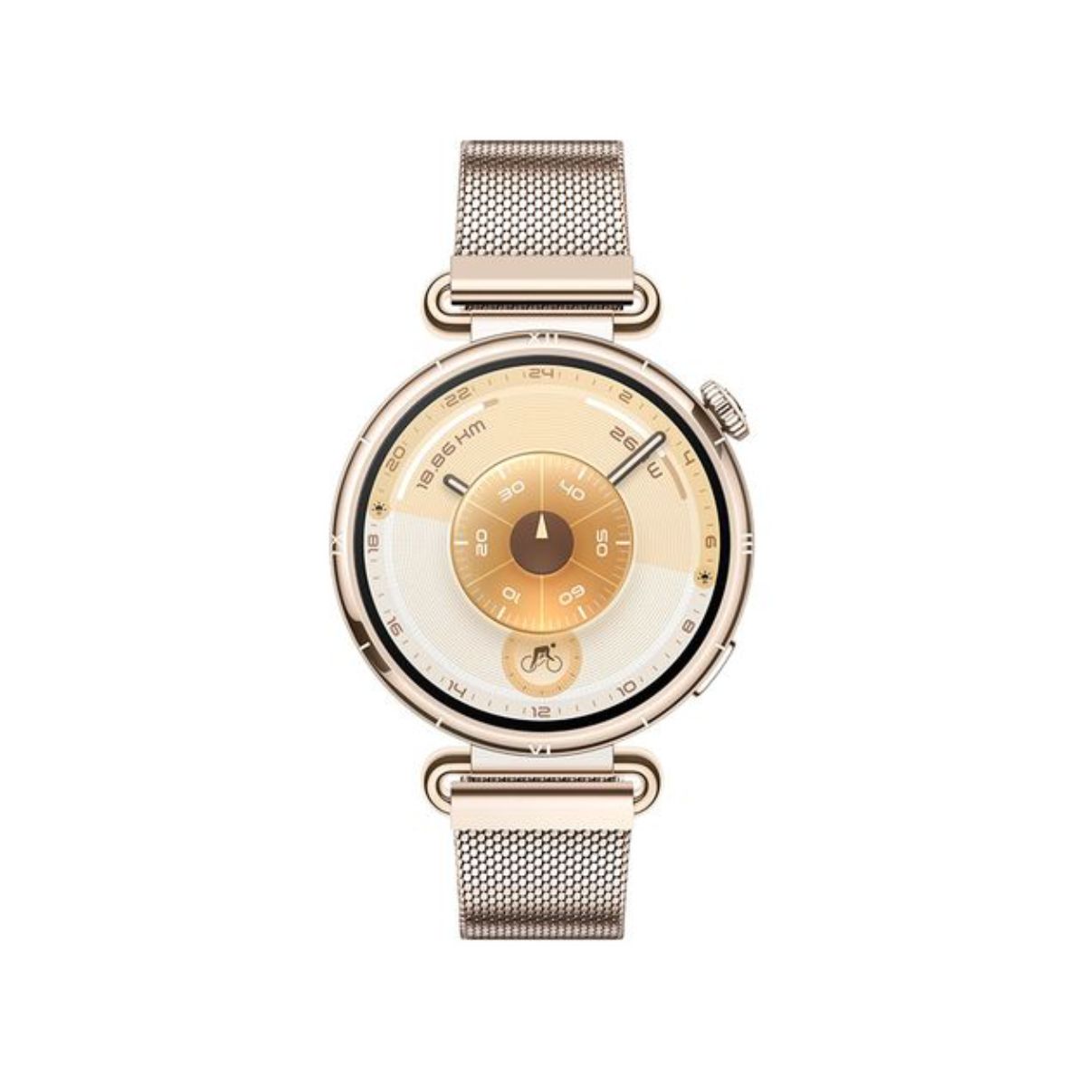 HUAWEI 55020FTX Watch GT 6 Smartwatch 41 mm με Χρυσό Milanese Λουράκι | Huawei| Image 1
