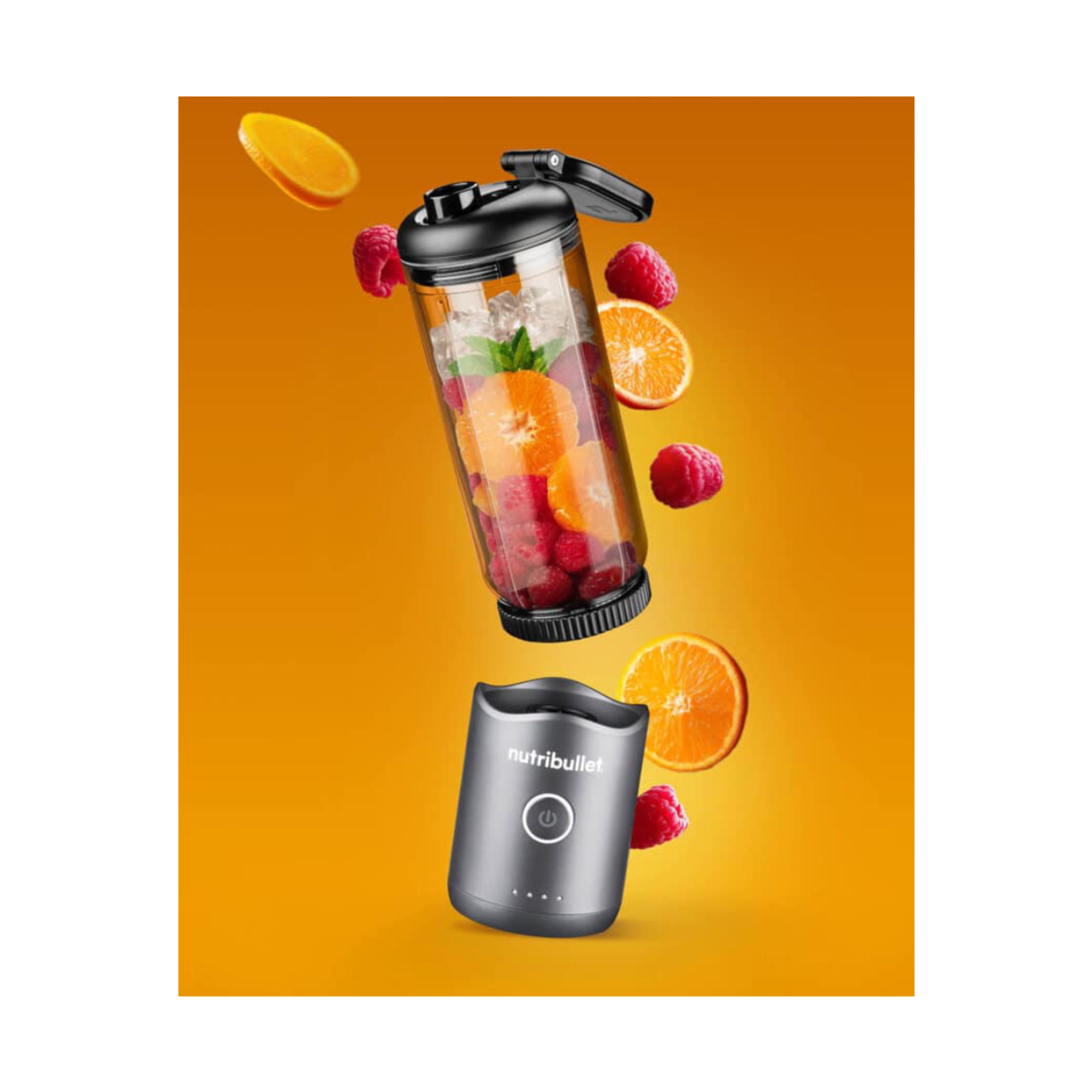NUTRIBULLET NBP013GM Flex to Go Φορητό Μπλέντερ, Μεταλλικό Γκρίζο | Nutribullet| Image 3