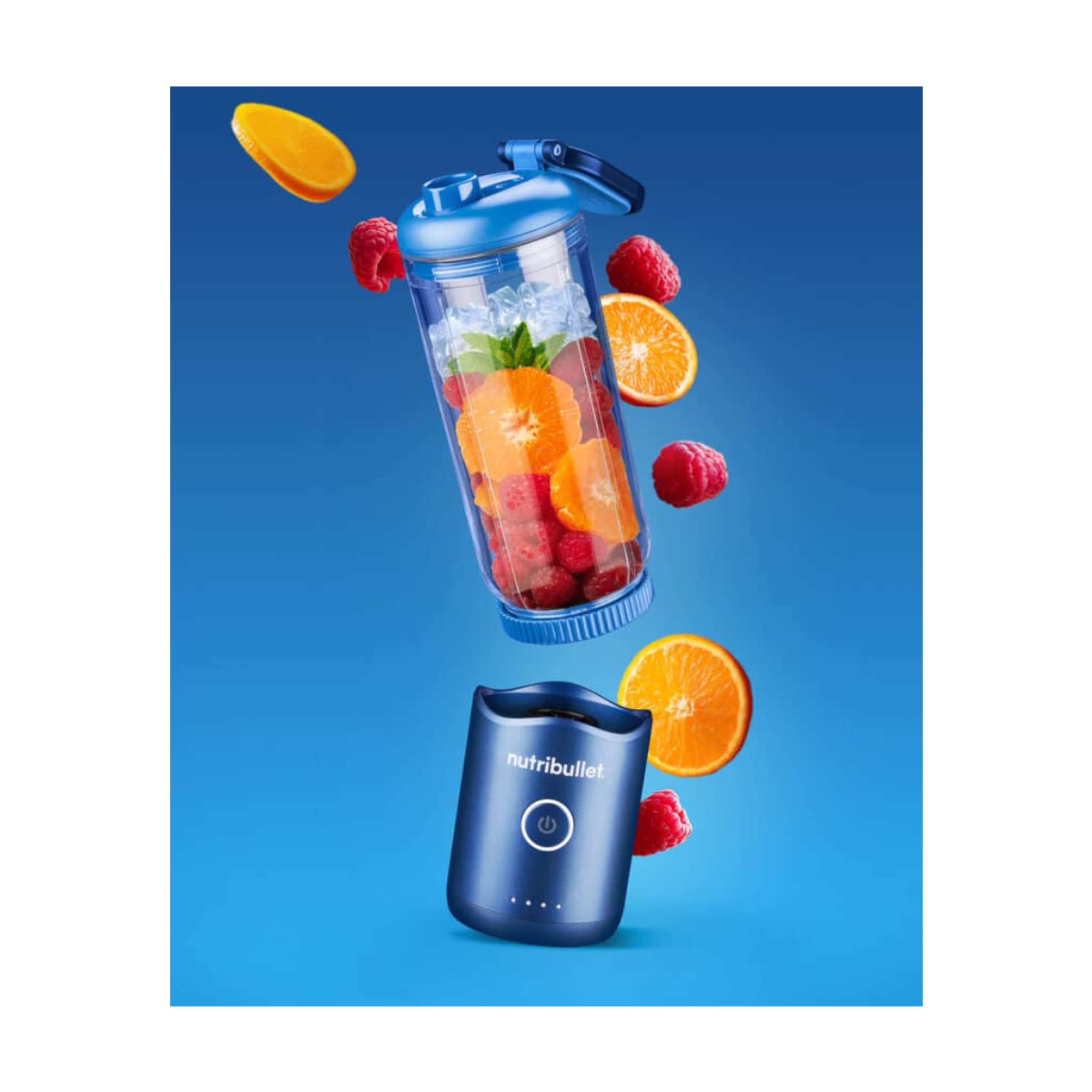 NUTRIBULLET NBP013BL Flex to Go Φορητό Μπλέντερ, Μπλε | Nutribullet| Image 4