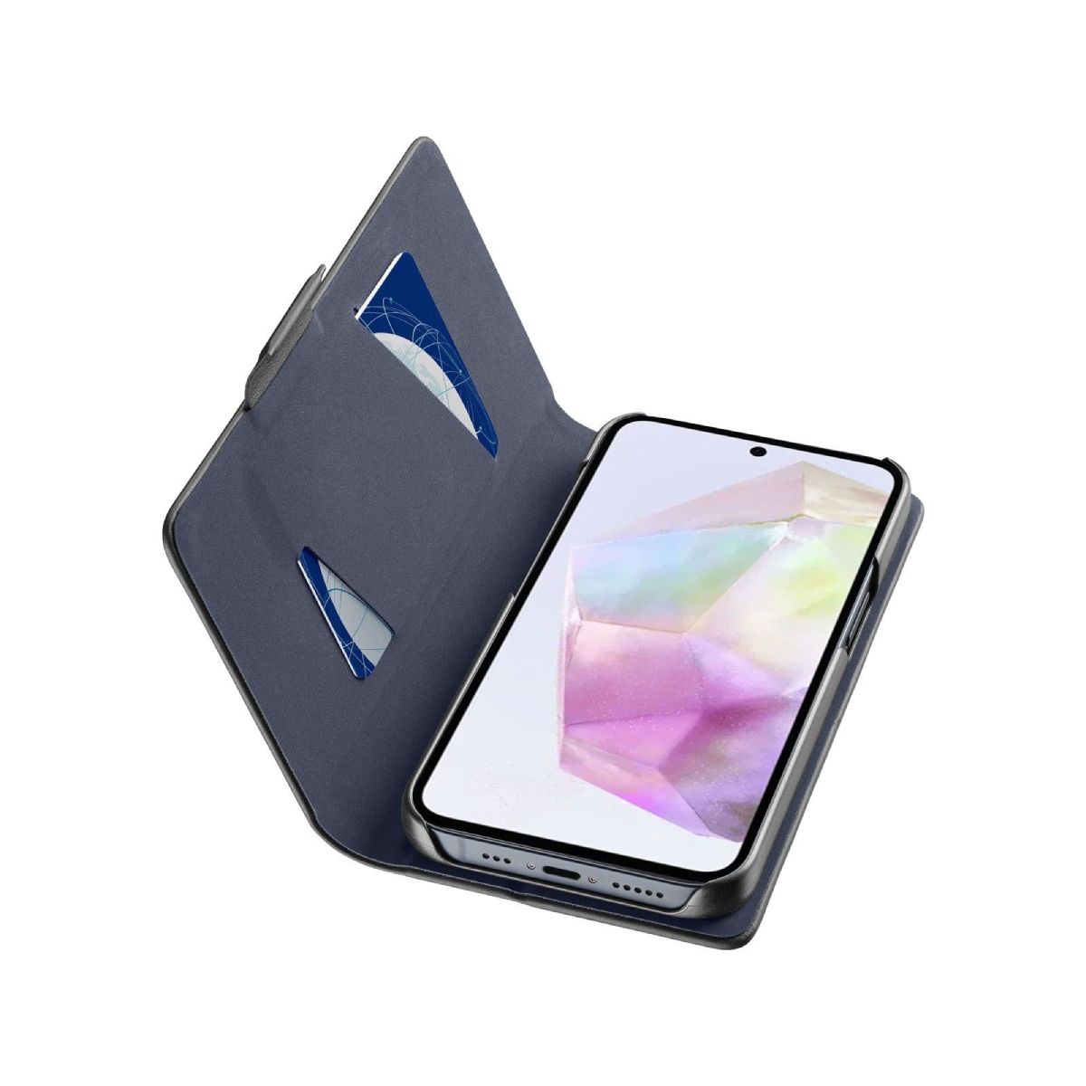CELLULAR LINE Book Case Θήκη για Samsung Galaxy A36 & A56 Smartphone, Μαύρο  | Cellular-line| Image 2