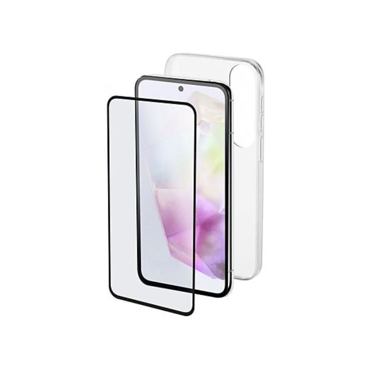 CELLULAR LINE Σετ Προστασίας Θήκη & Γυαλί για Samsung Galaxy A36 & A56 Smartphone, Διαφανές  | Cellular-line| Image 2