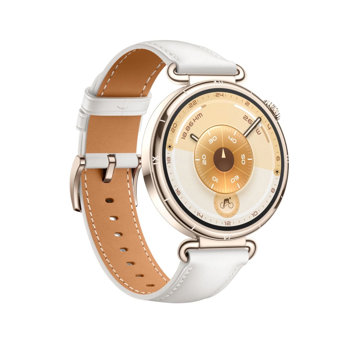 HUAWEI 55020FTN GT 6 Smartwatch 41mm, Whitue Leather Strap | Huawei| Image 3