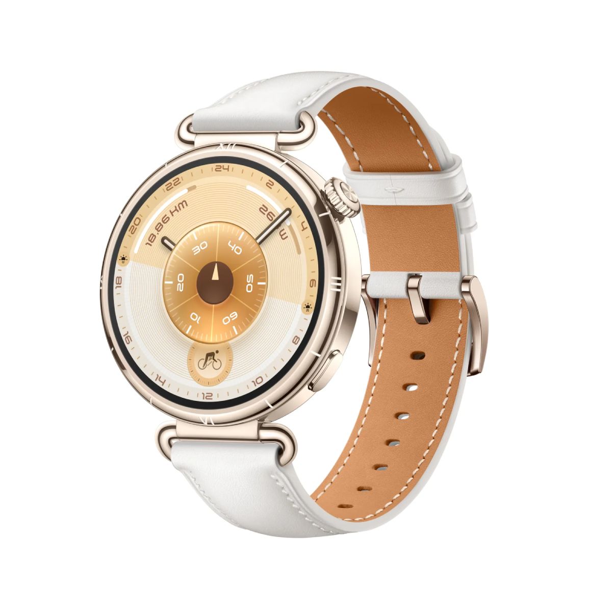 HUAWEI 55020FTN GT 6 Smartwatch 41mm, Whitue Leather Strap | Huawei| Image 2