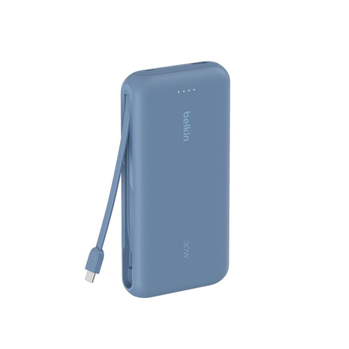 Image of suggested product: Belkin Power Bank 20,000 mAh with Integrated USB-C Cable and Power Delivery Fast Charging, Blue 