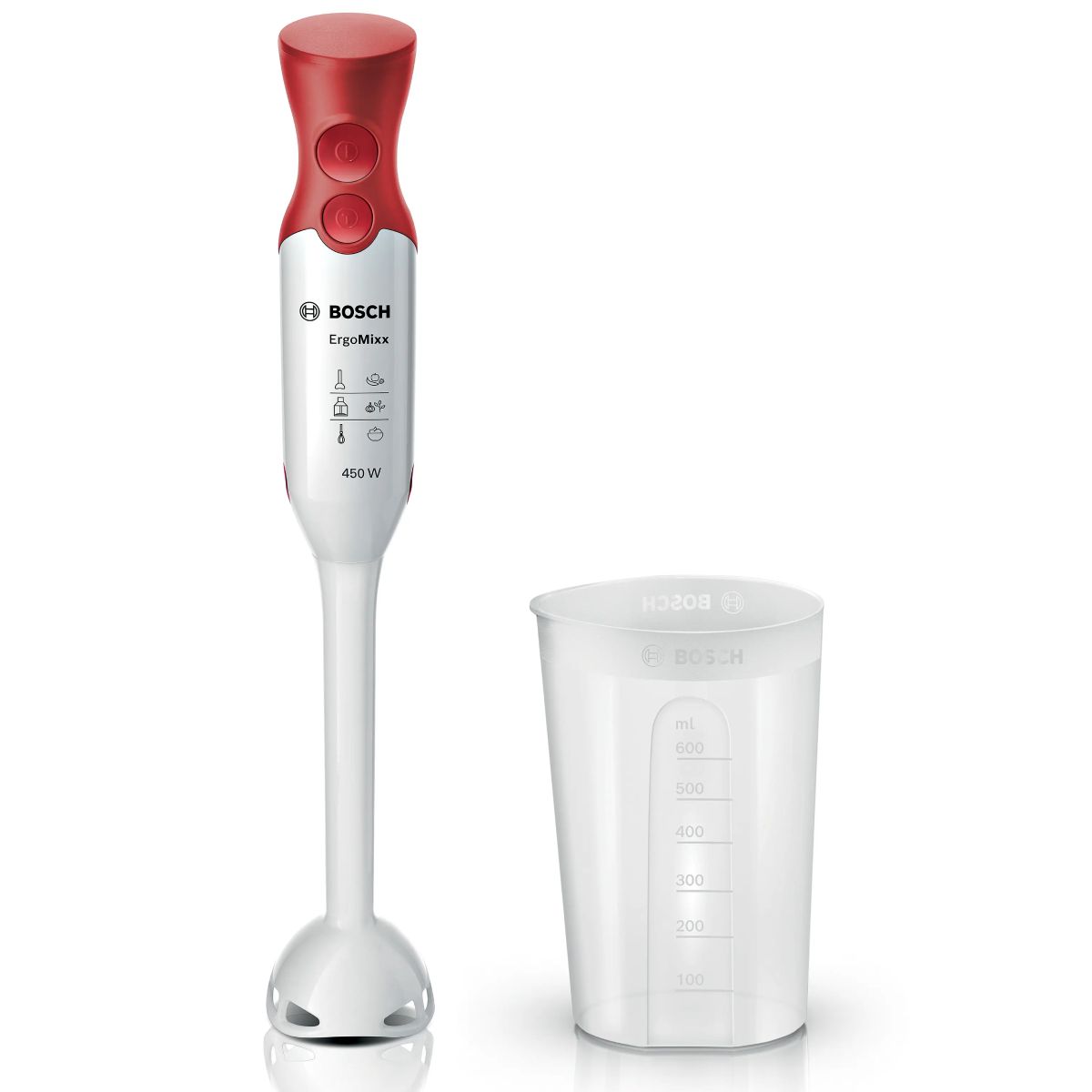 BOSCH MSM64010 Ραβδομπλέντερ, Άσπρο / Κόκκινο | Bosch| Image 1