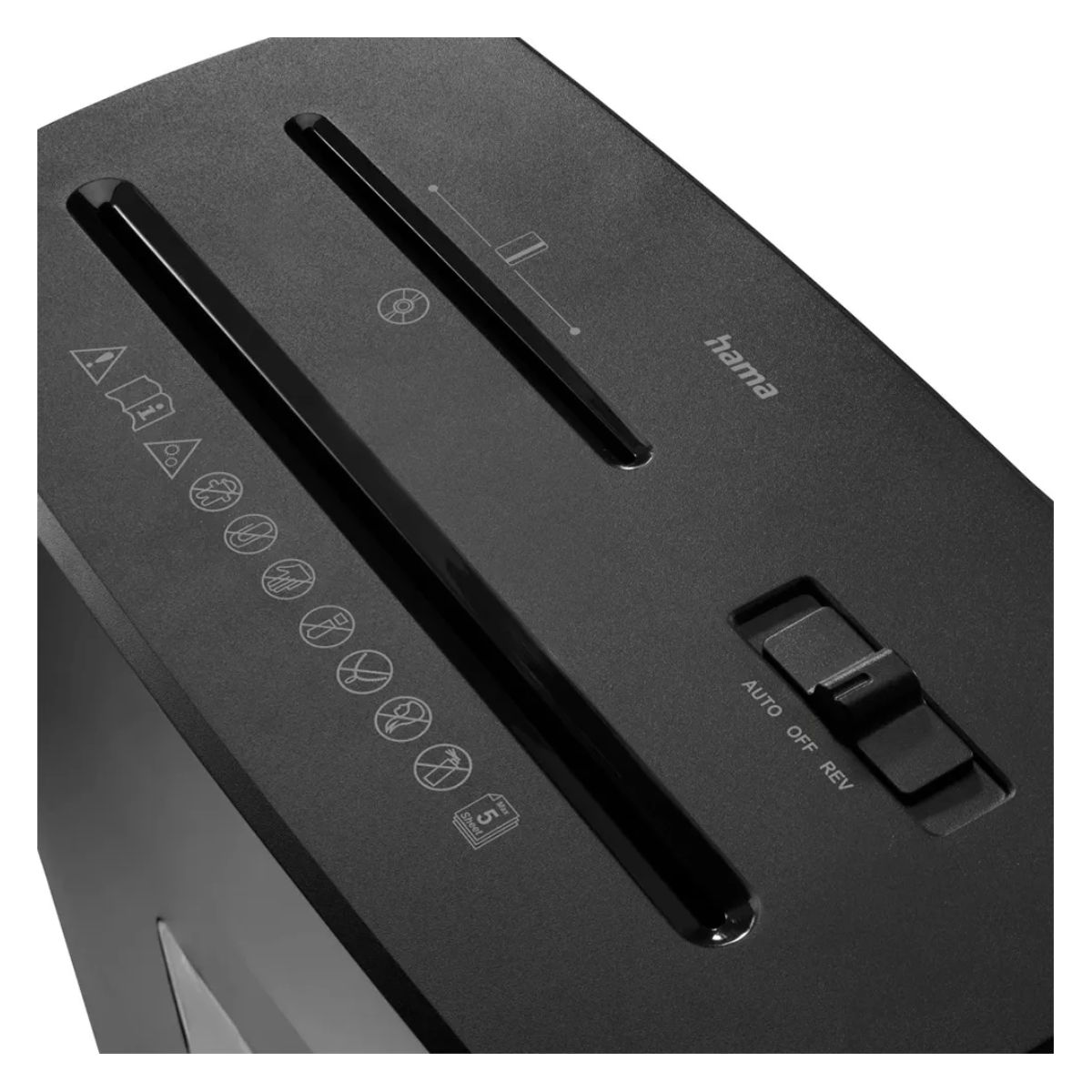 HAMA 00050587 Prime M50CD-B Καταστροφέας Εγγράφων, Μαύρο  | Hama| Image 2