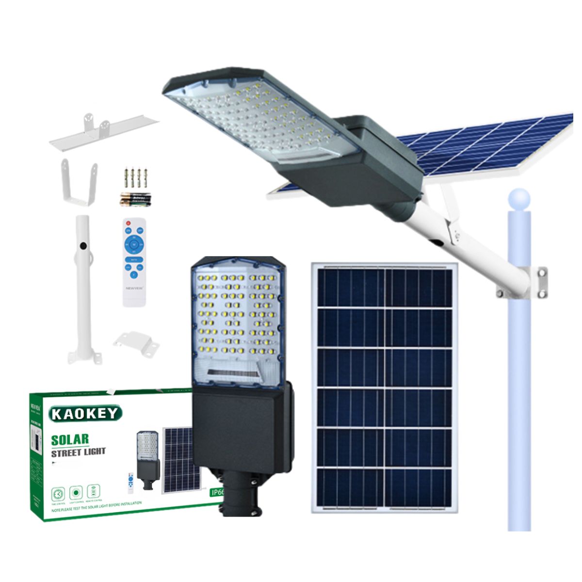 KAOKEY YM-L629 Solar LED Street Floodlight 300W | Kaokey| Image 1