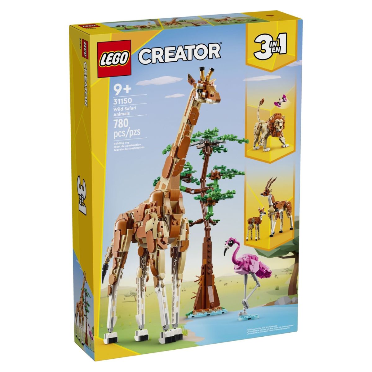 LEGO® 095742 Creator 3‑in‑1 Άγρια Ζώα Σαφάρι  | Lego| Image 1