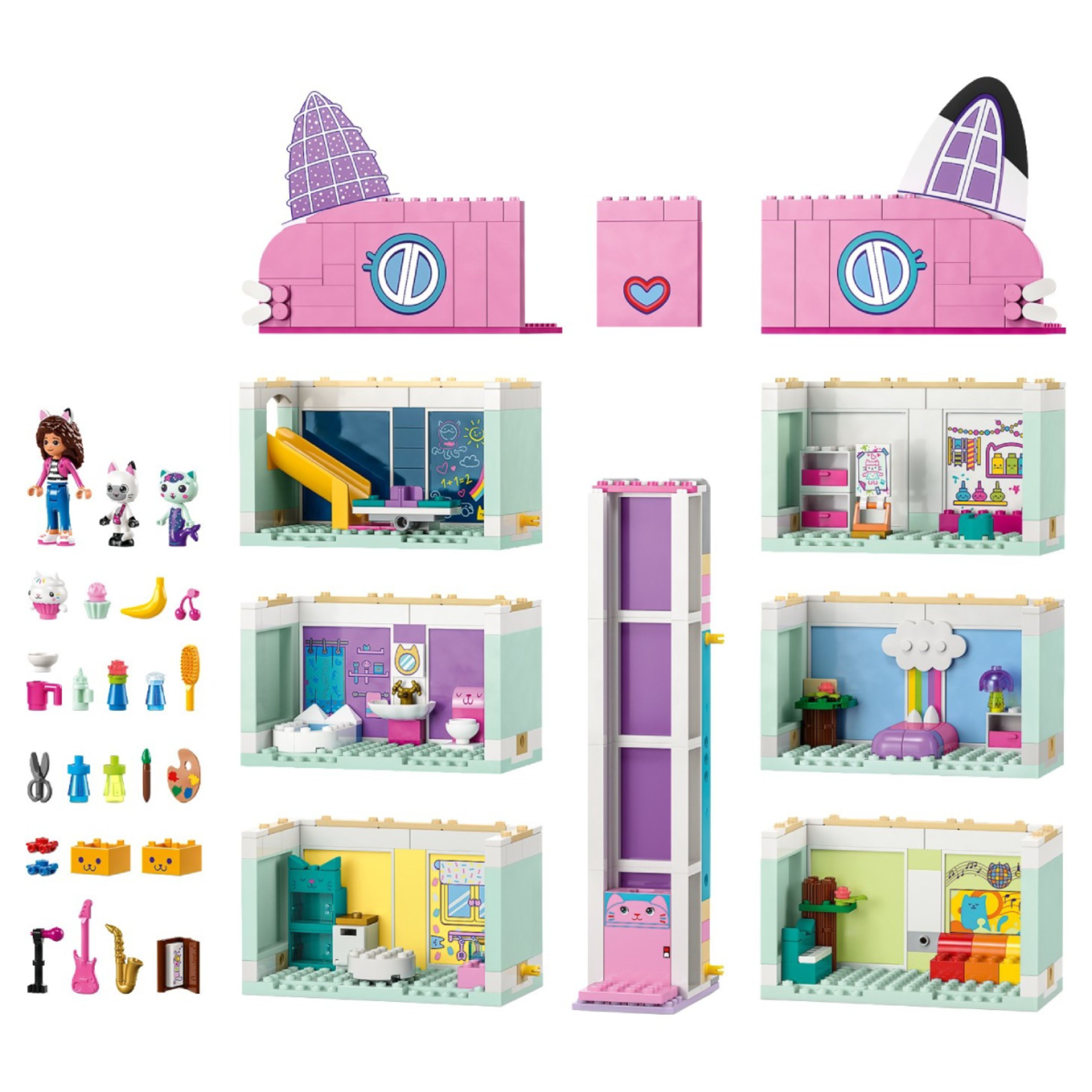 LEGO® 089257 Gabby’s Dollhouse: Το Κουκλόσπιτο της Gabby | Lego| Image 3